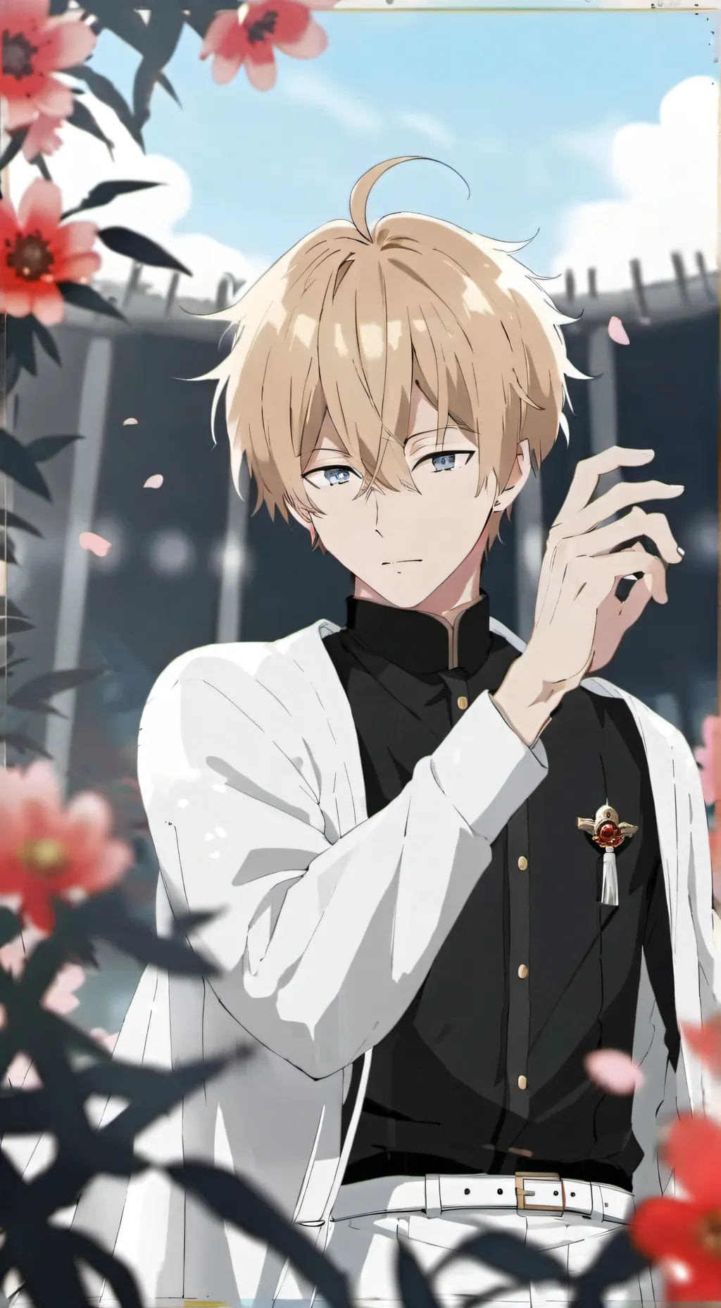 ai character: zenitsu background