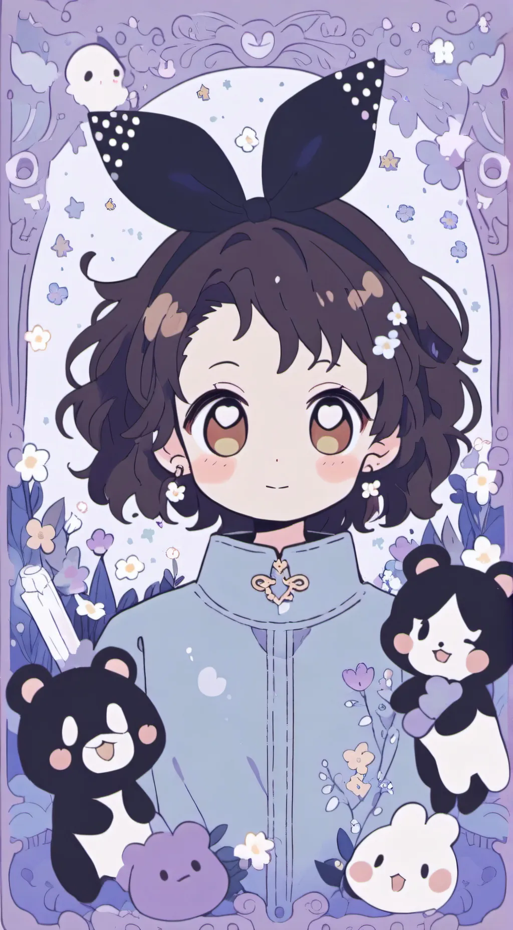 ai character: Milena  background