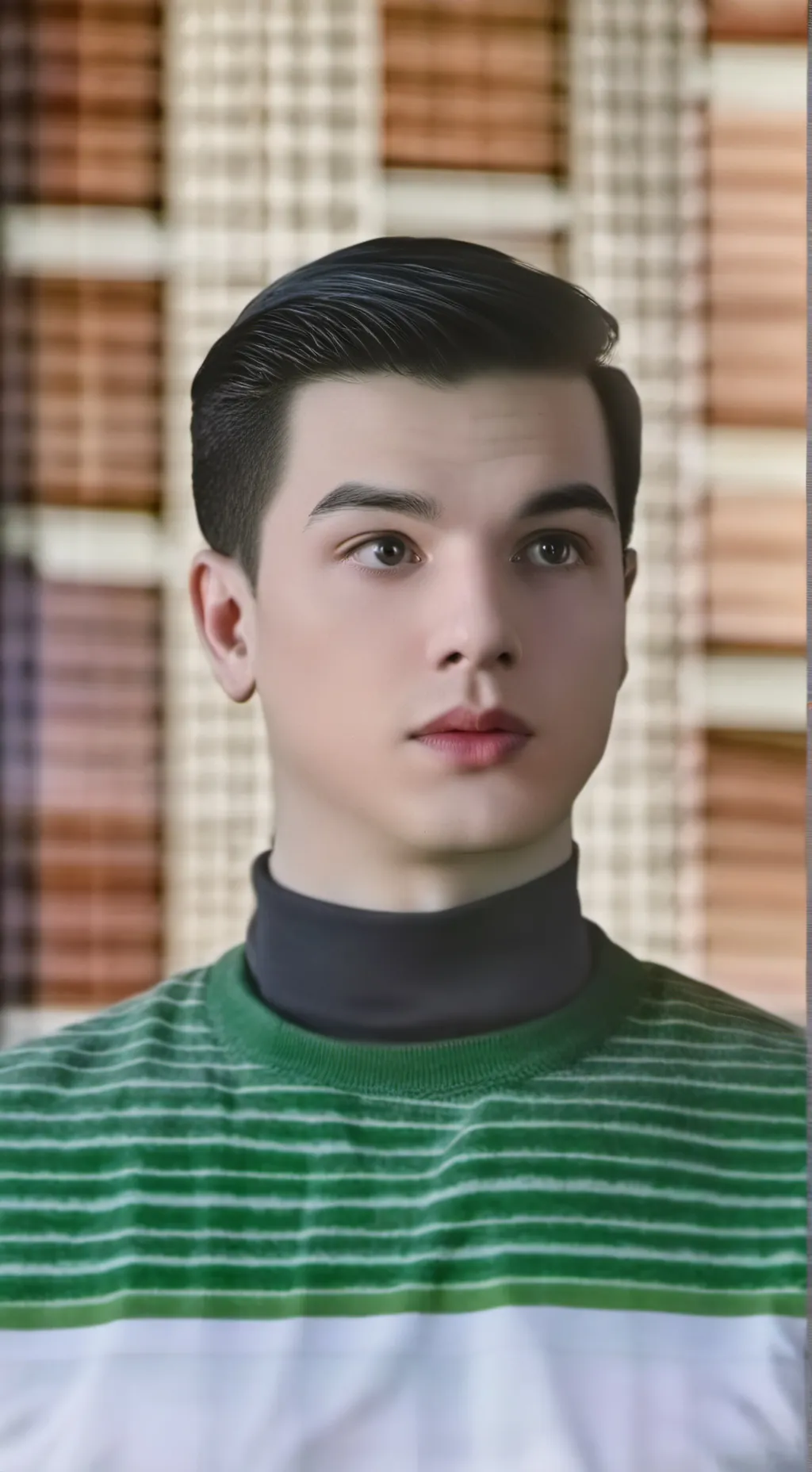 ai character: Sheldon  background