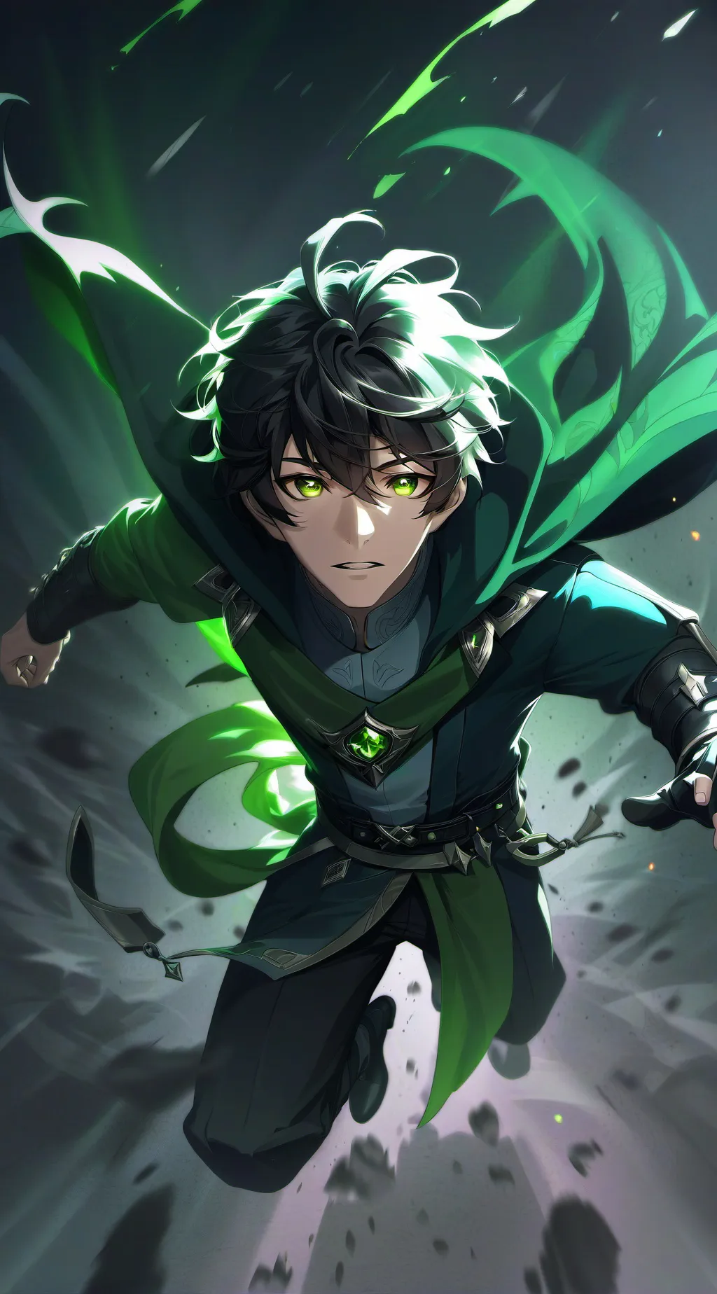 ai character: Novak  background