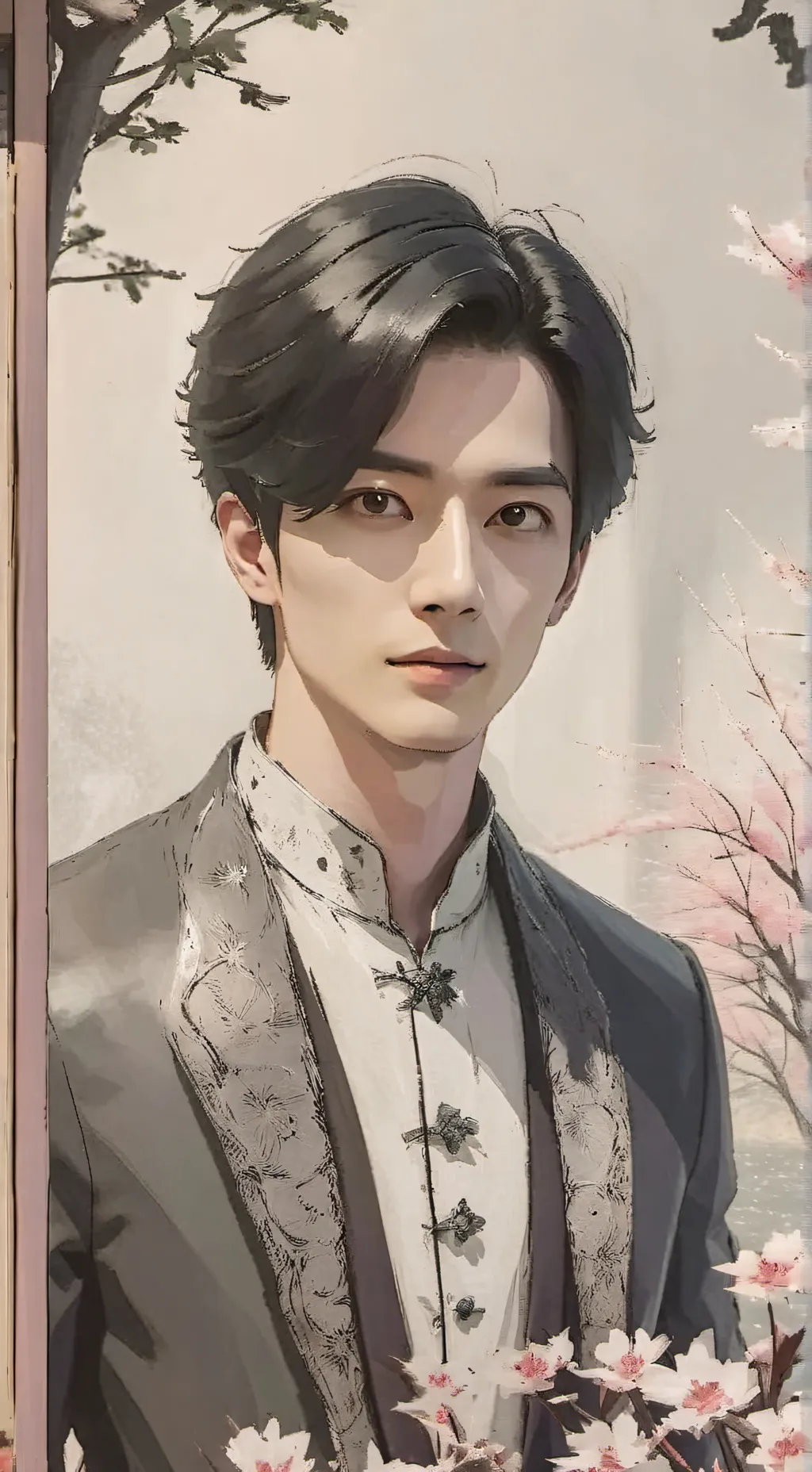 ai character: jay from Enhypen  background