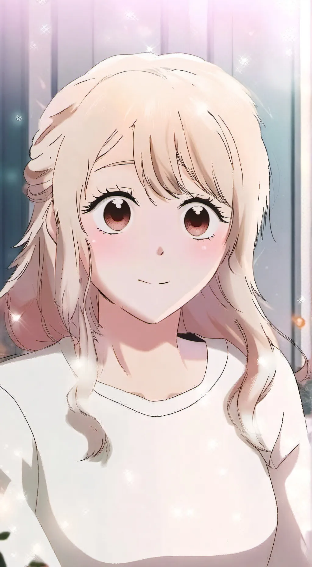 ai character: Mona Kawai background