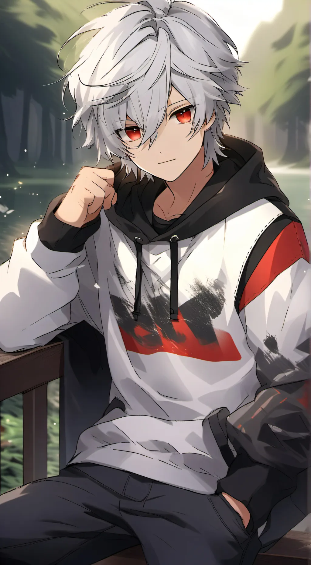 ai character: nova. background