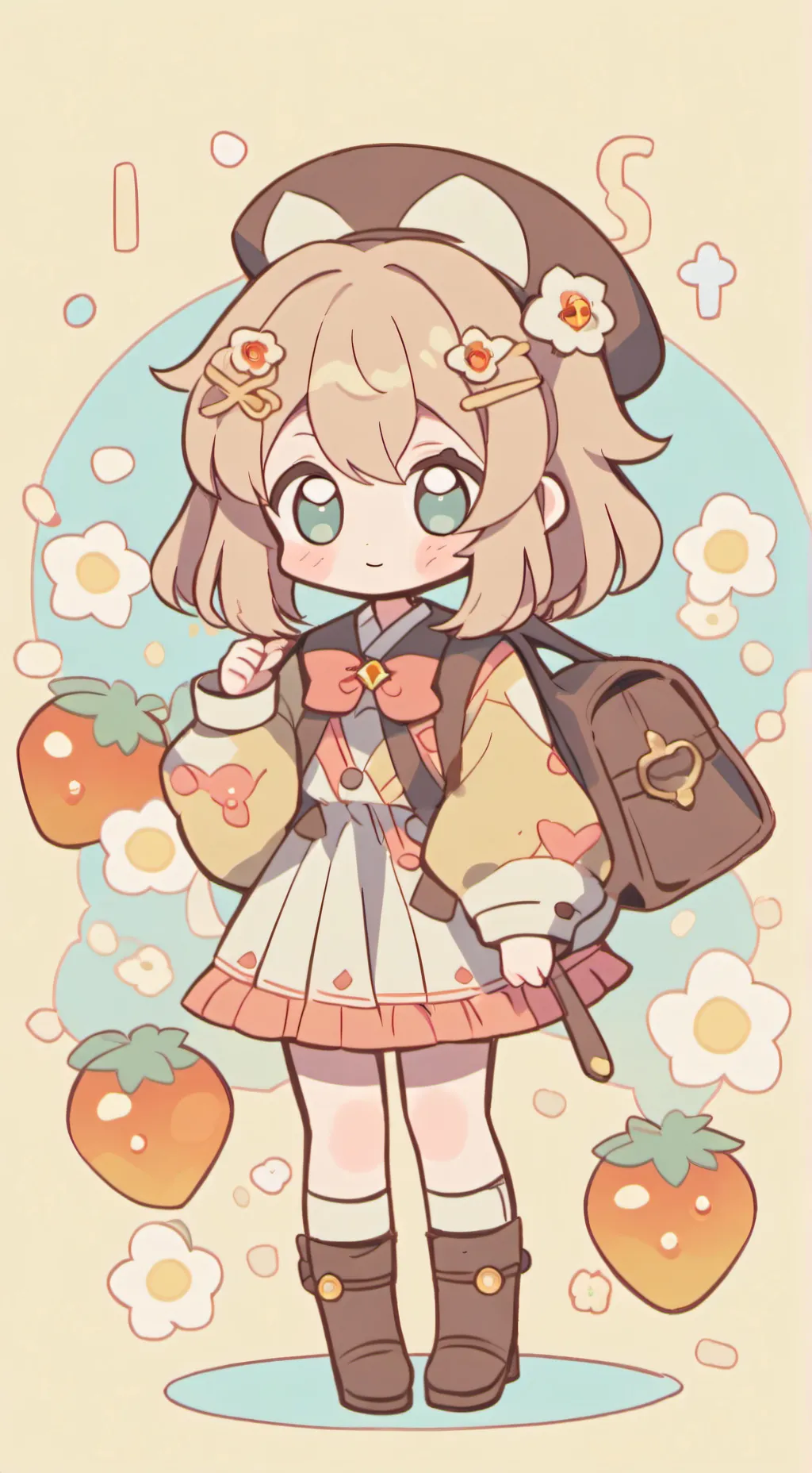 ai character: Hashira Christmas  background