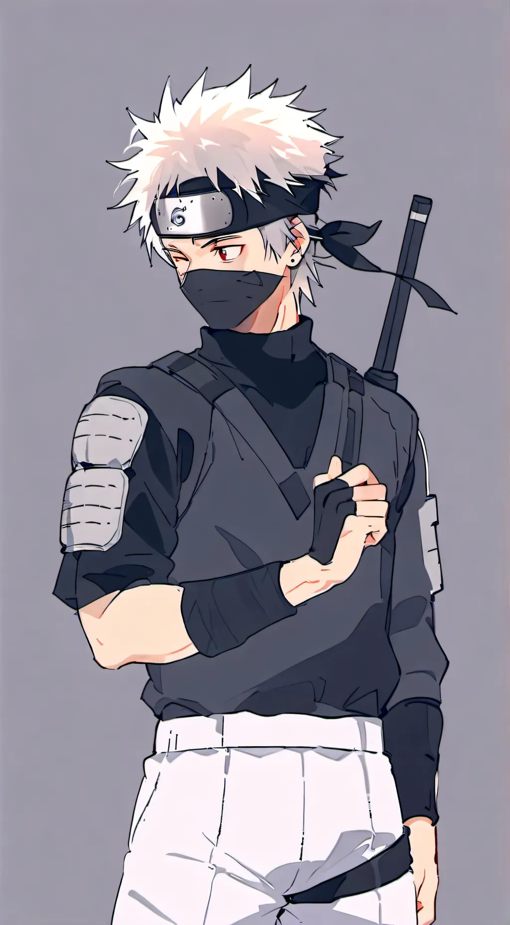 ai character: Kakashi hatake background