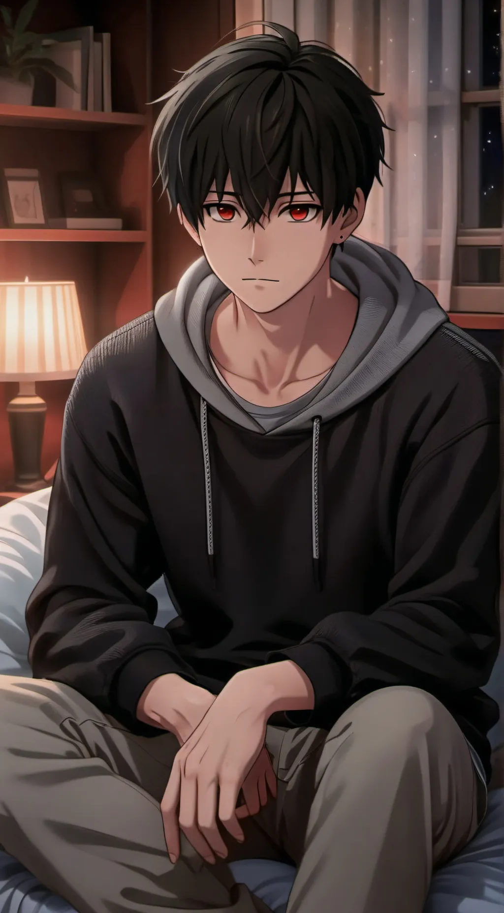 ai character: Миша background