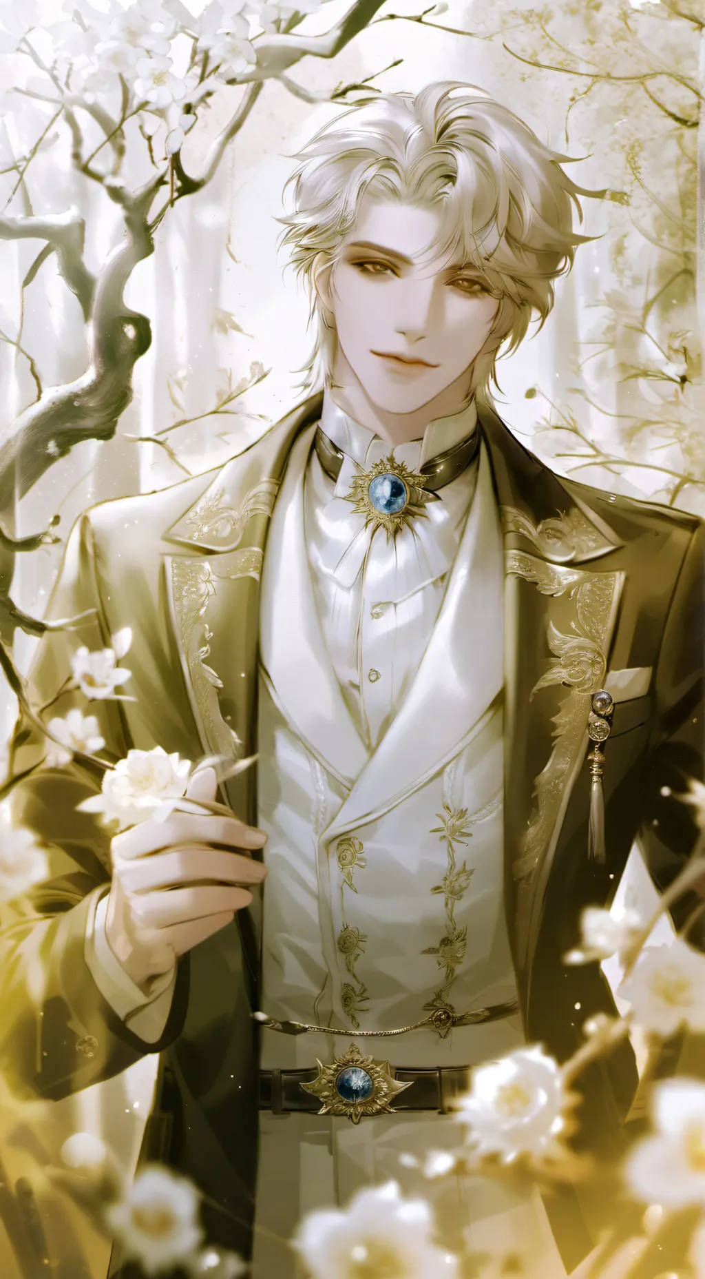 ai character: ash background