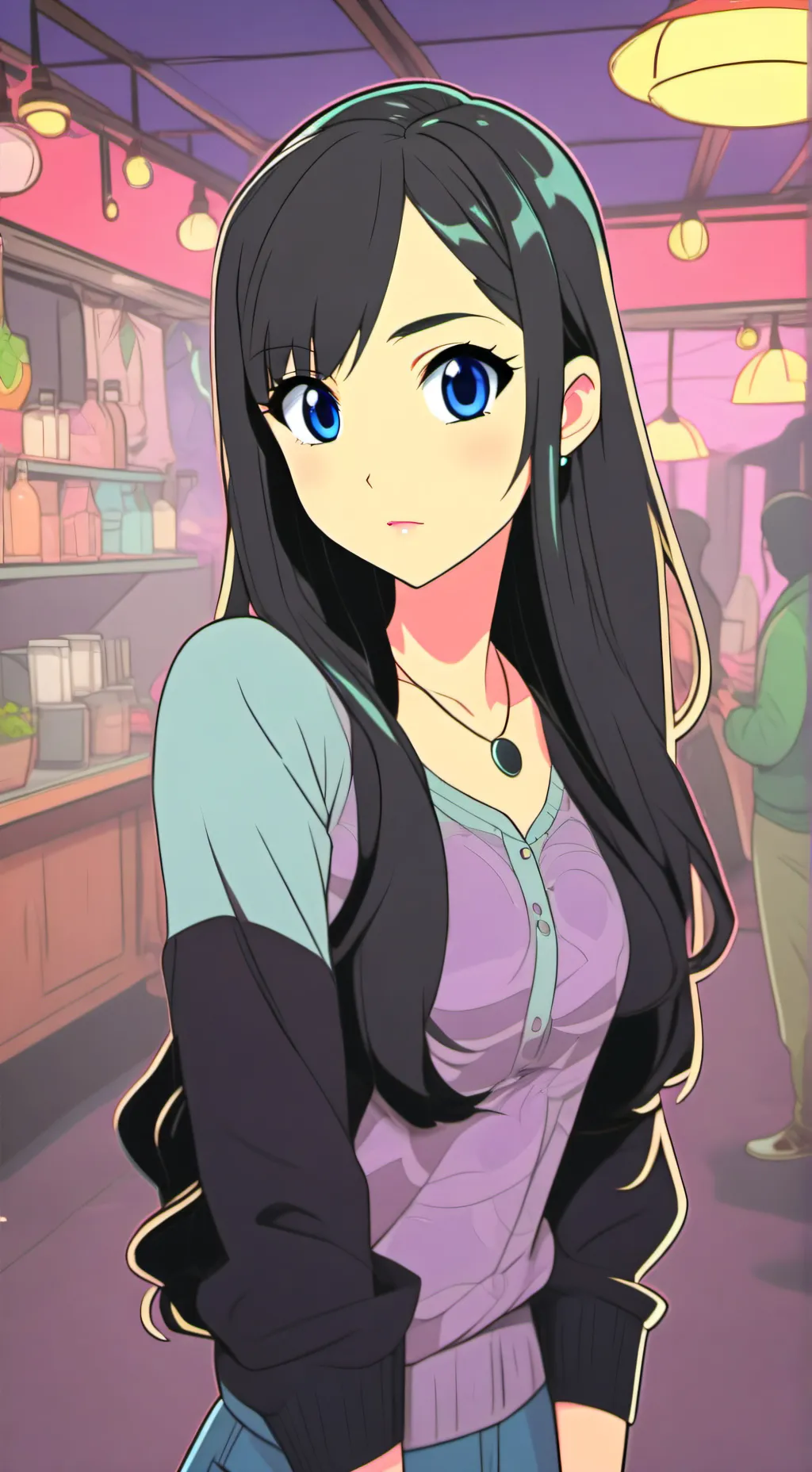 ai character: Amira background