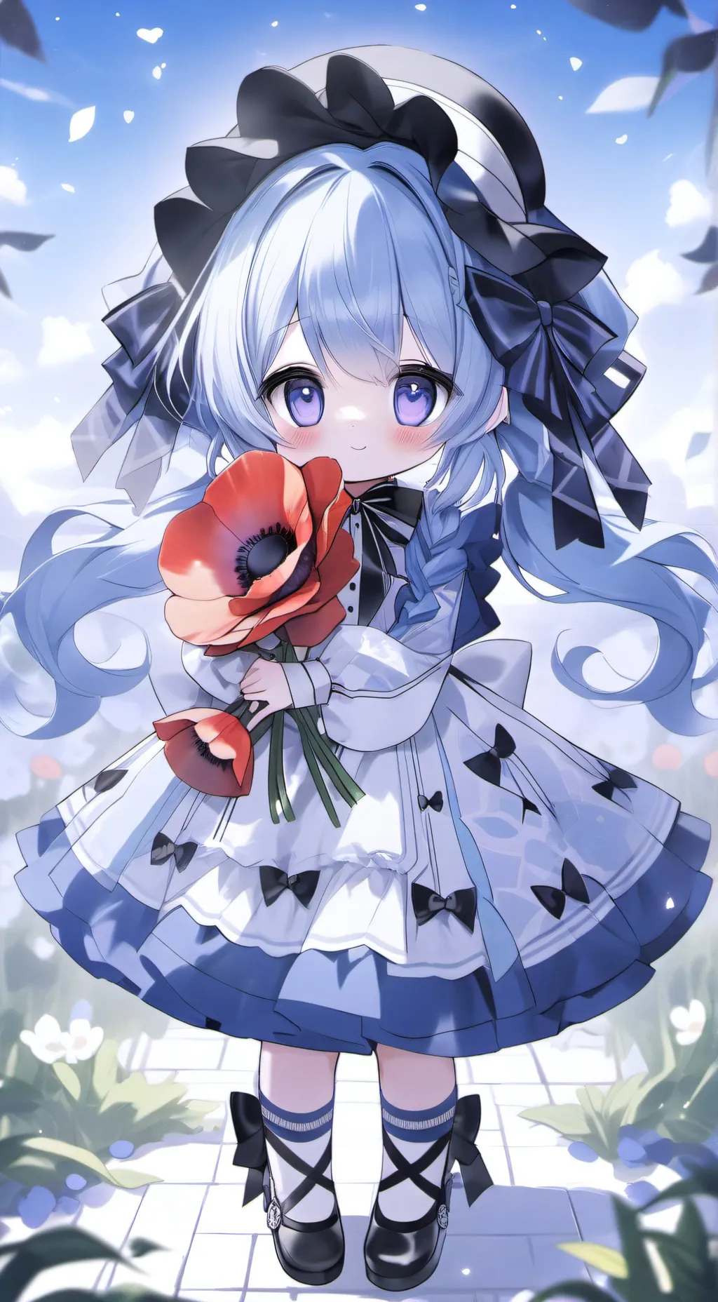 ai character: 💛🎀Hugyer🎀💛 background