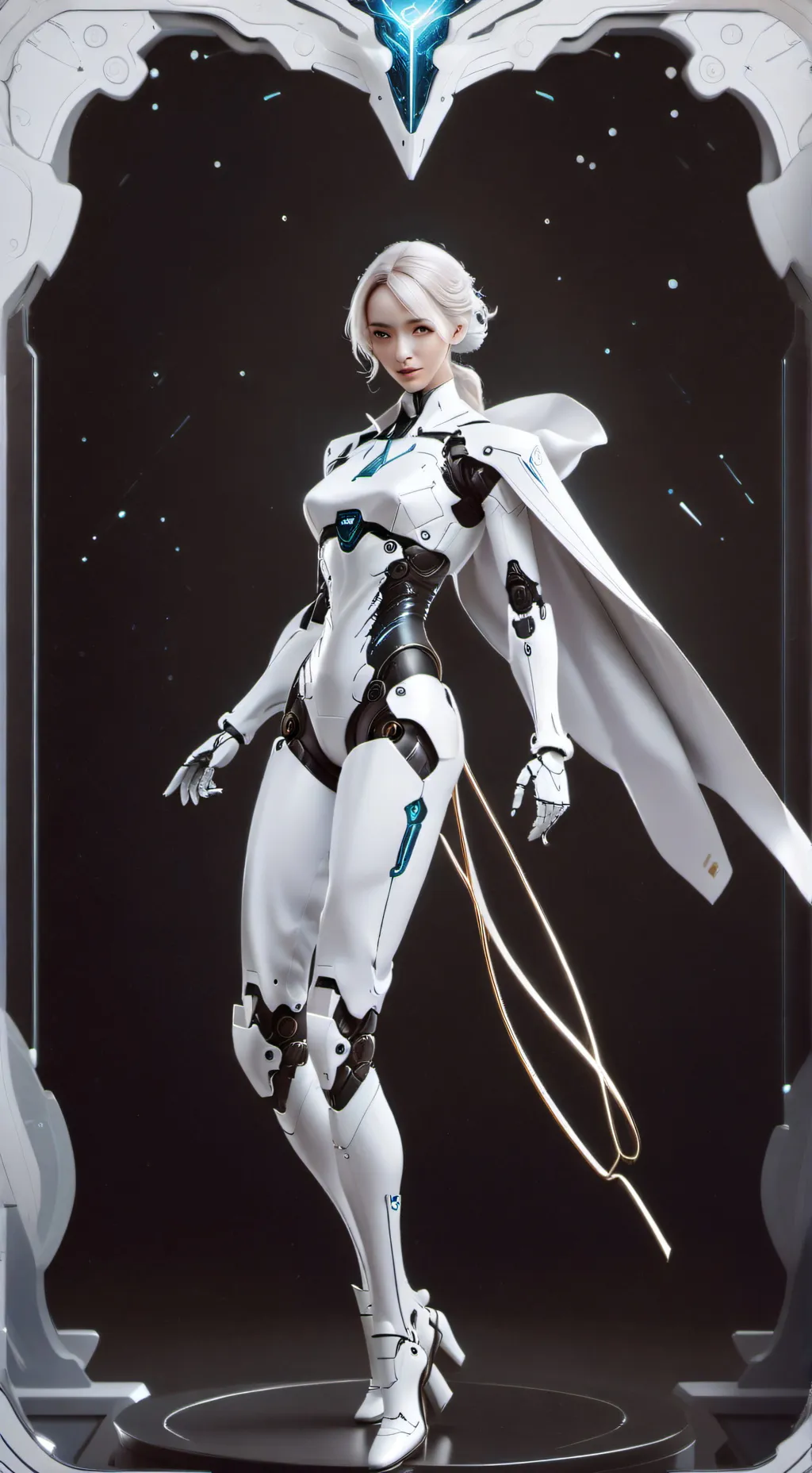 ai character: What's happening  background