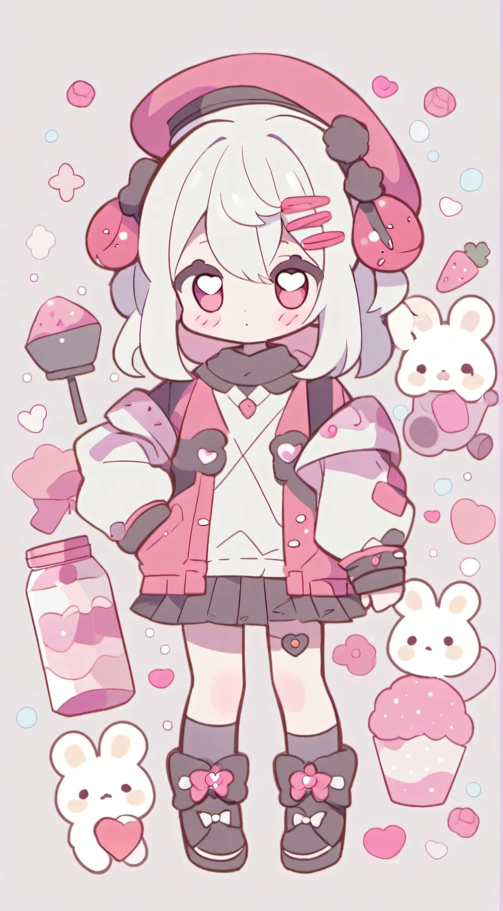 ai character: mha moyen âge baku background