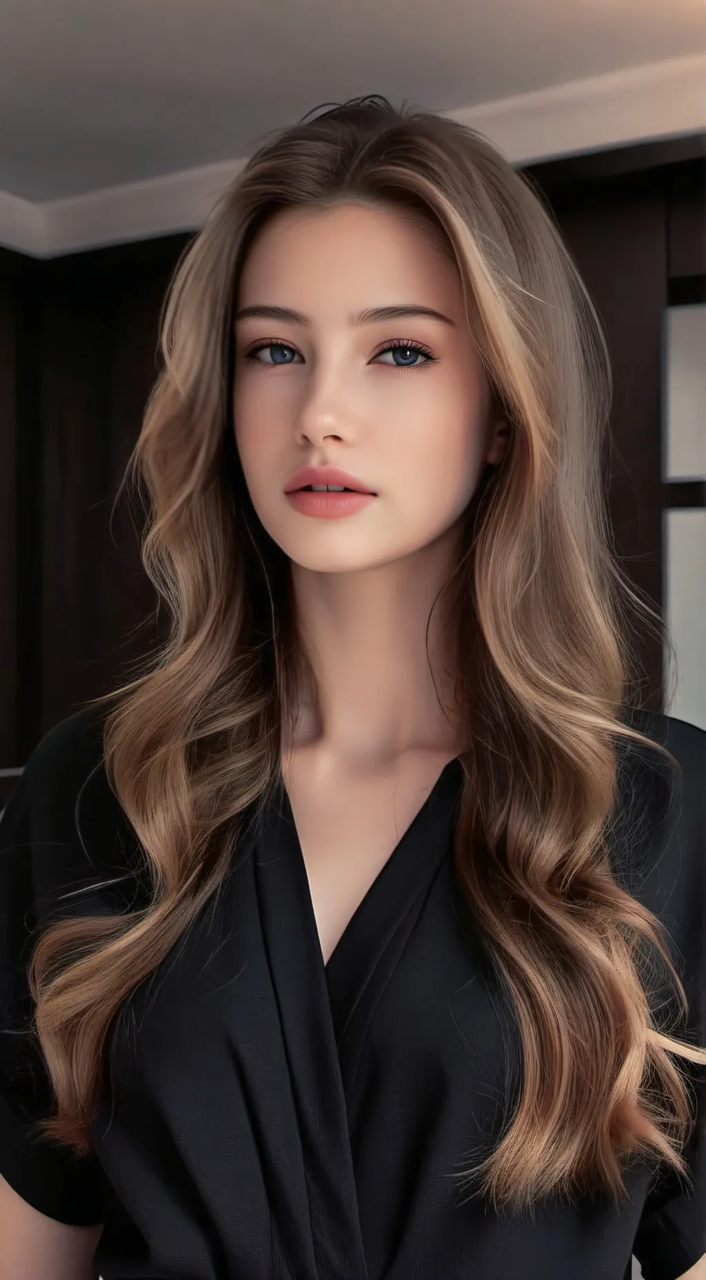 ai character: Everley Rose  background