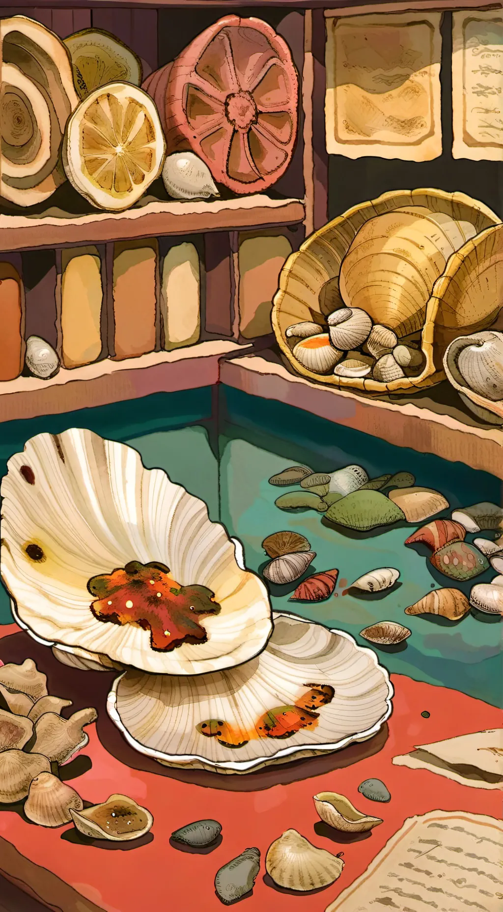 ai character: Freaky Shelly background