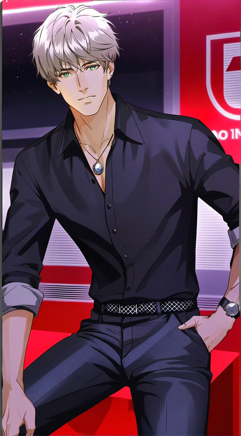 ai character: Jason  background