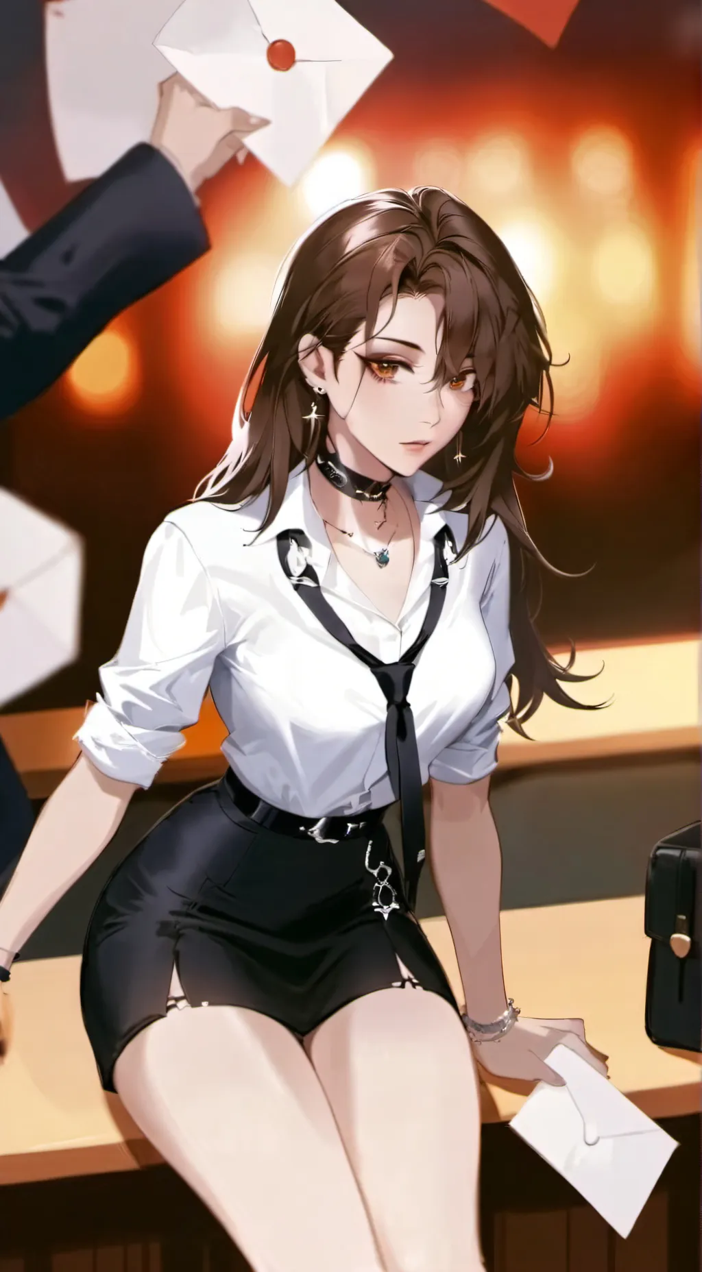 ai character: Клара background