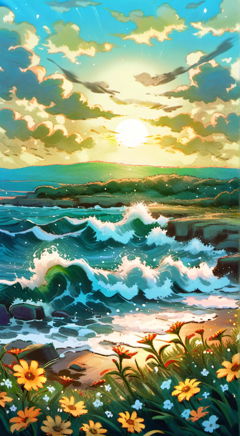 ai character: Pokemon horizons background