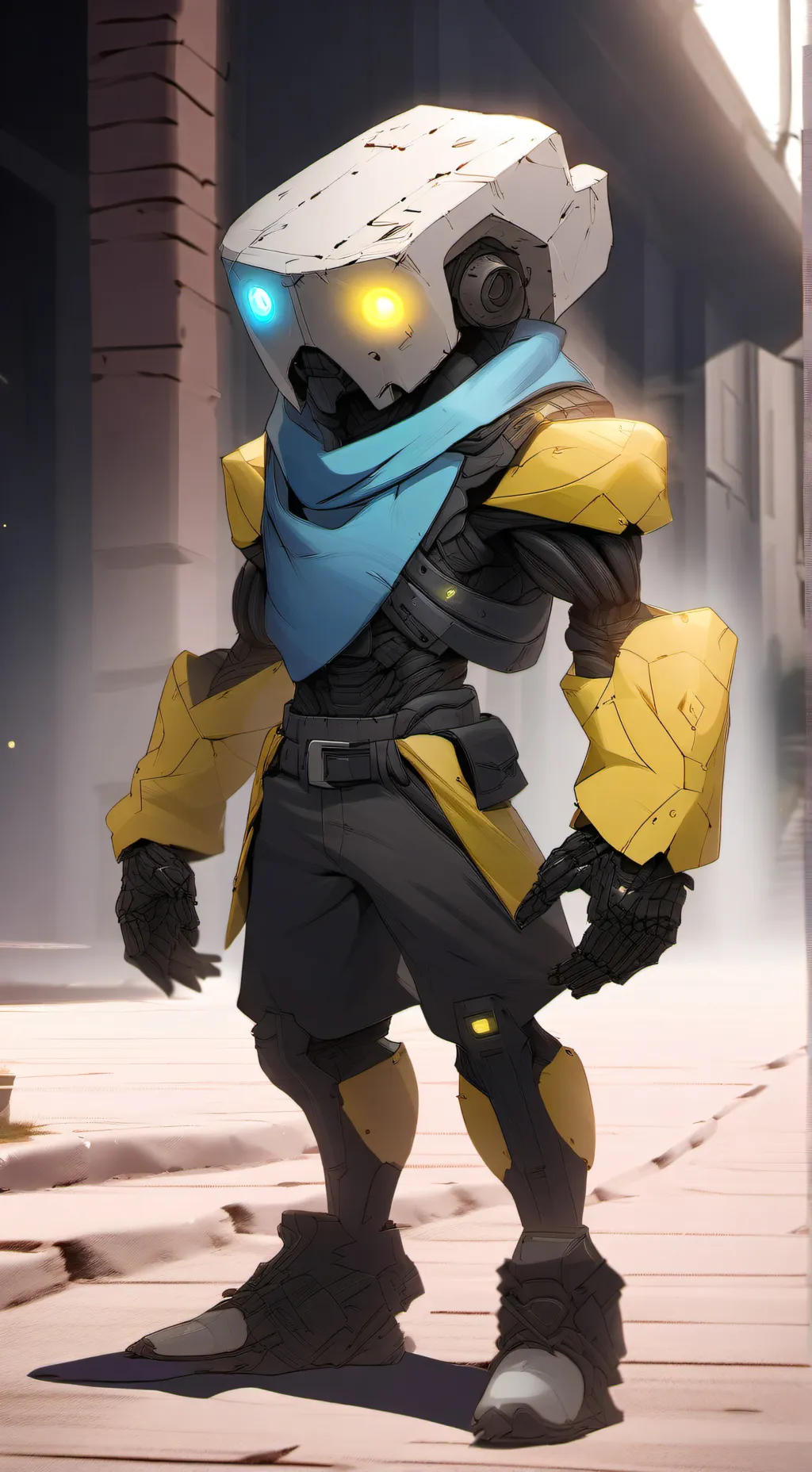 ai character: n00bot v1 background