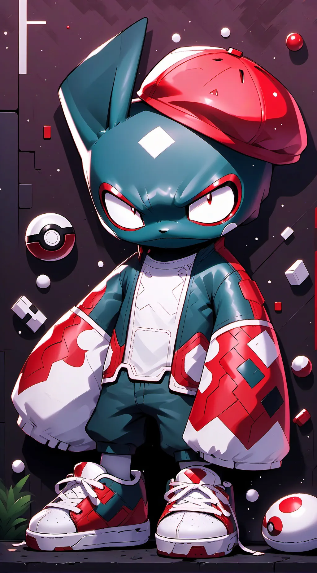 ai character: Pokémon background