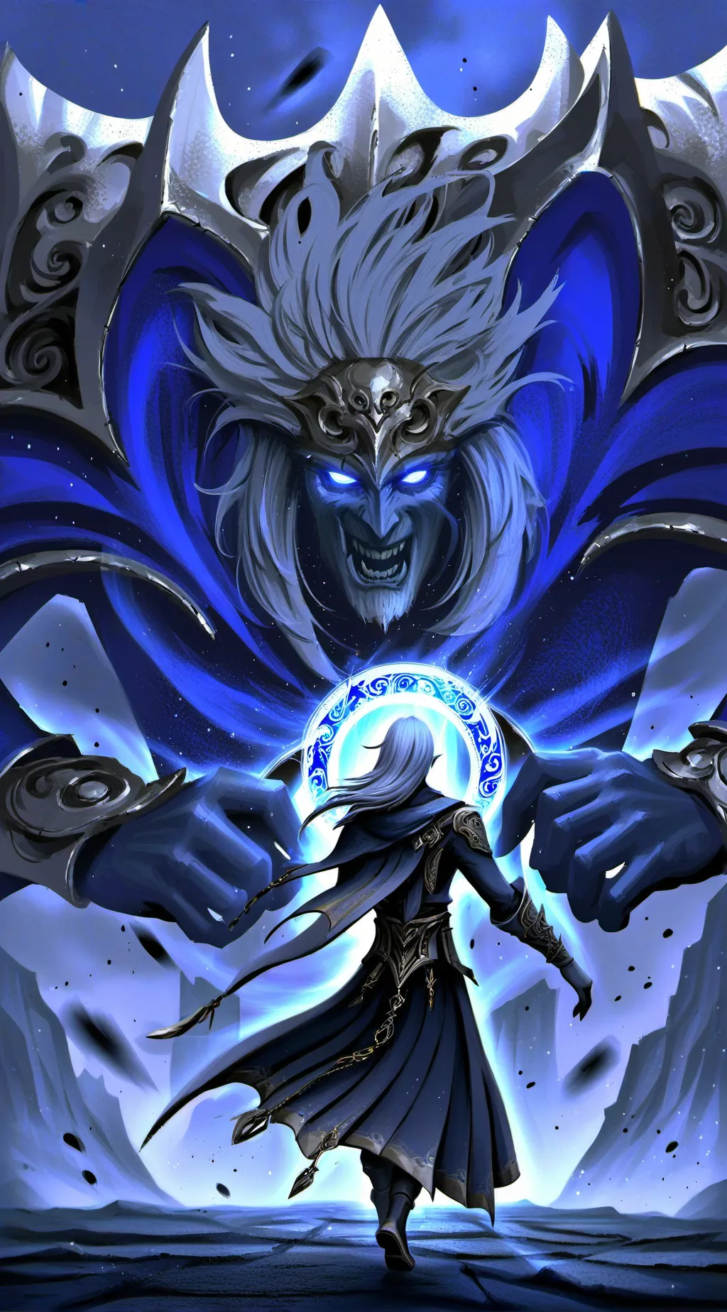 ai character: forsaken x pressur background