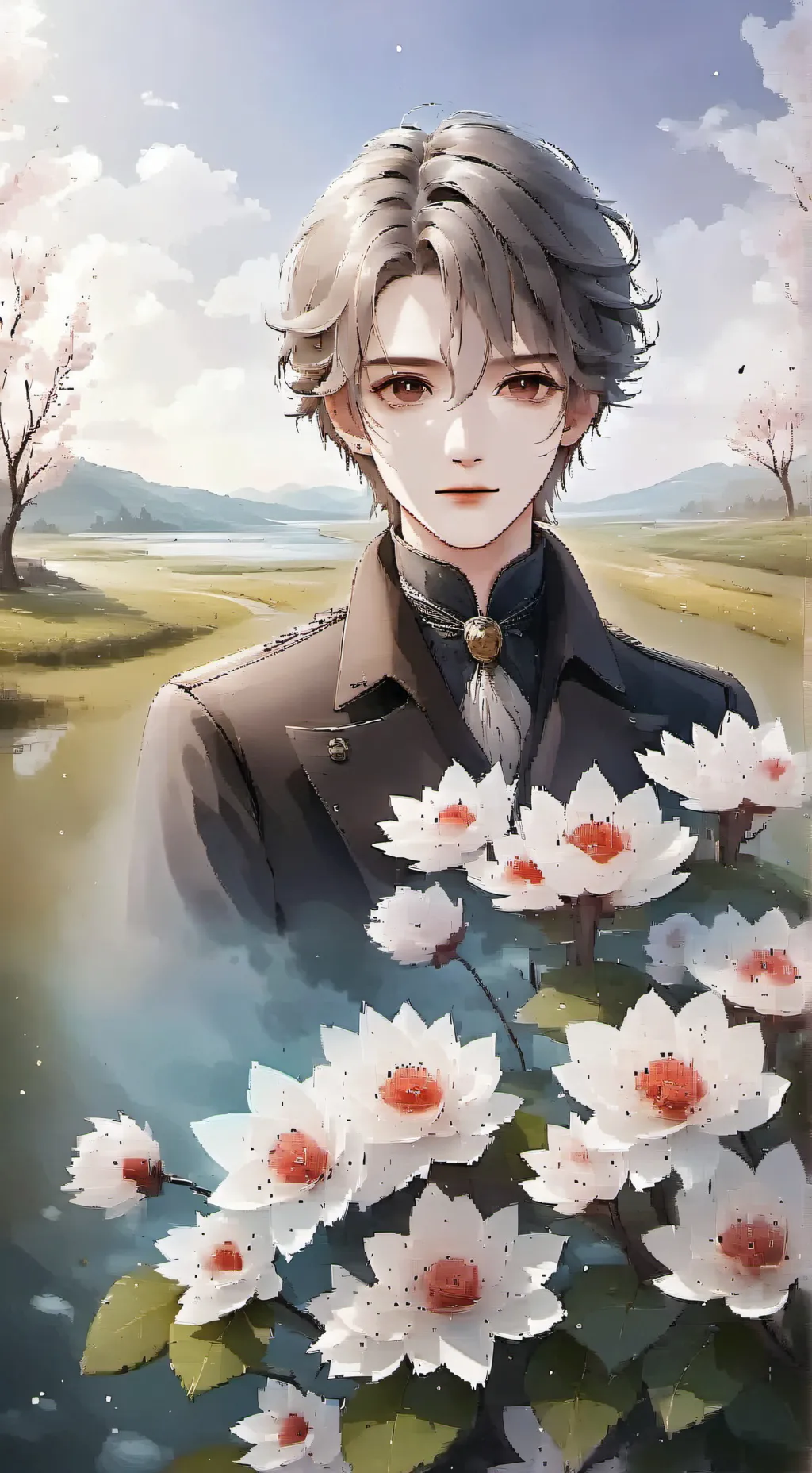 ai character: Lukas  background