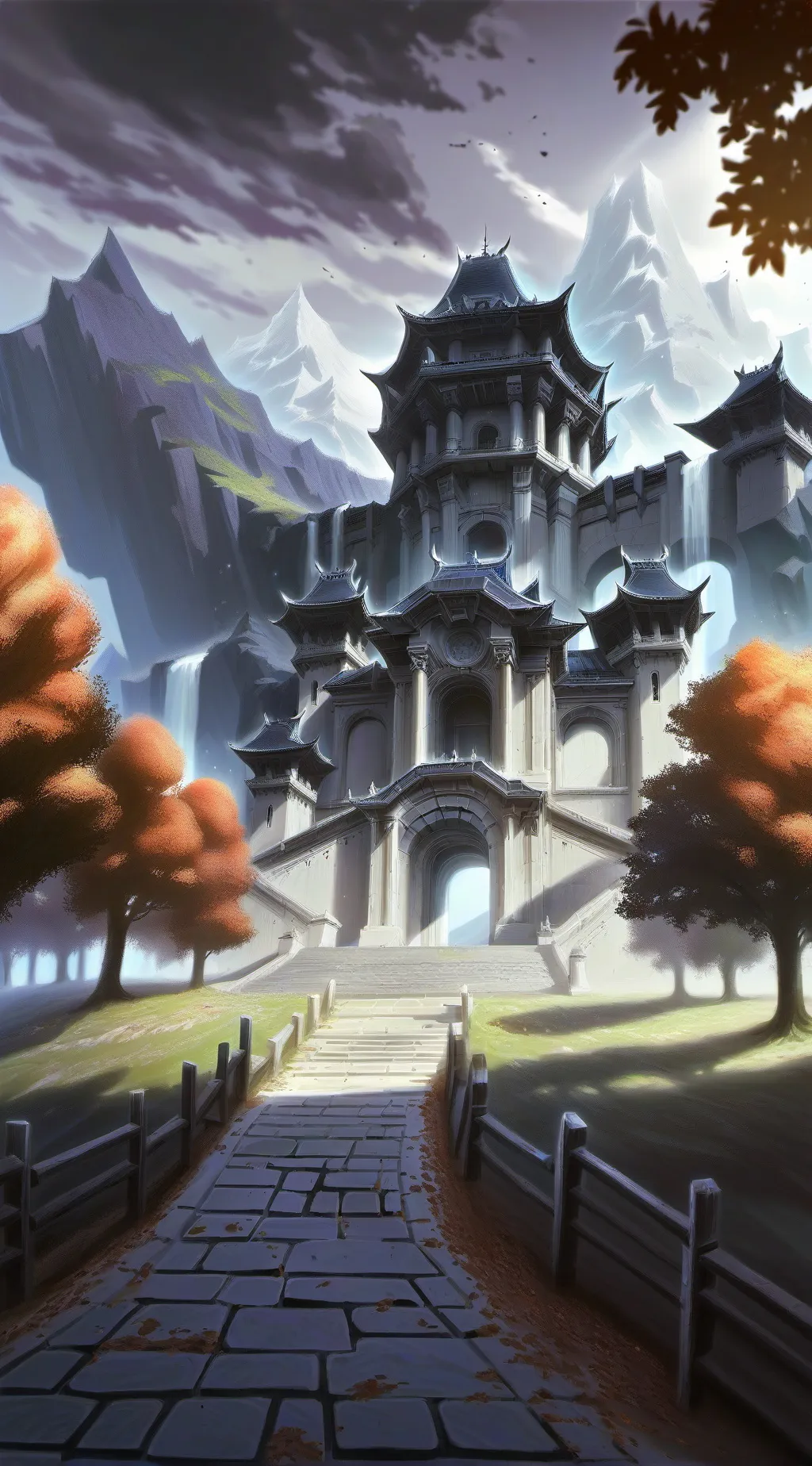 ai character: castle of khajabl background