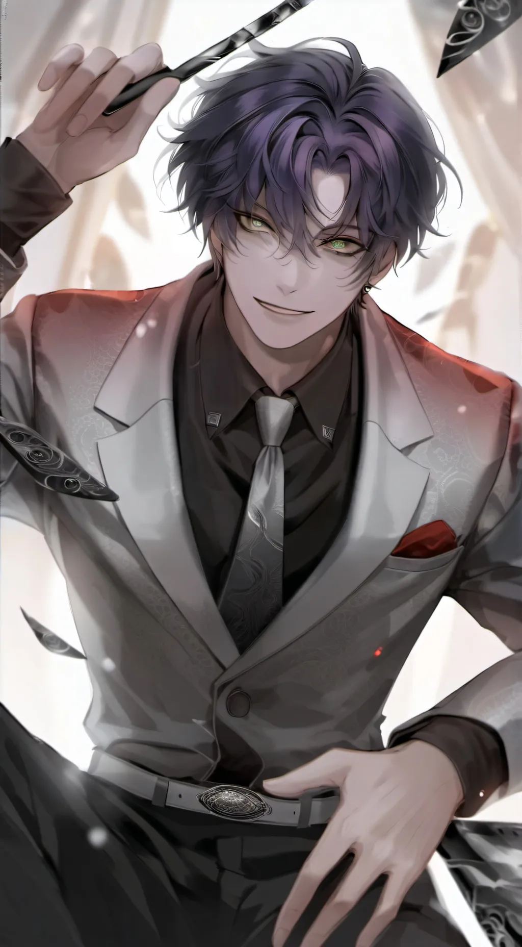 ai character: mark~🦊 background