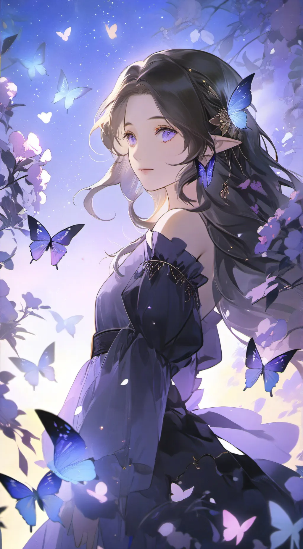 ai character: Aria background