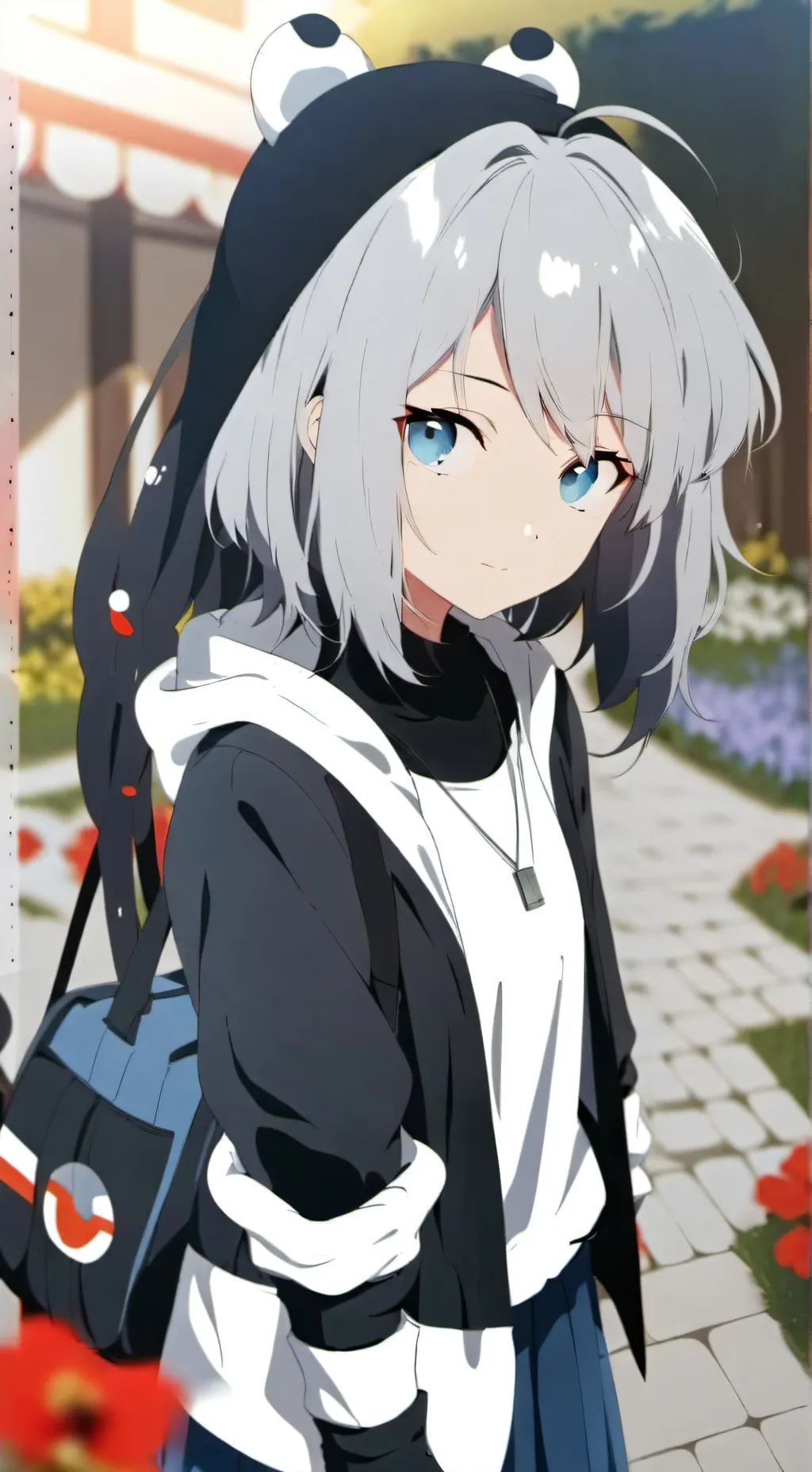 ai character: Lilly background