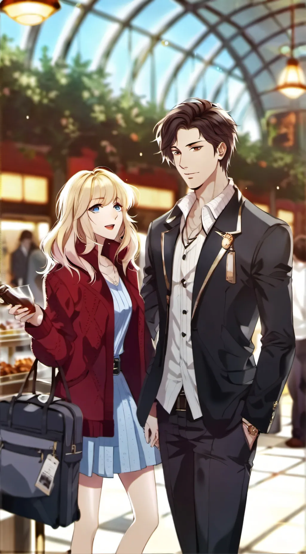 ai character: Evan background