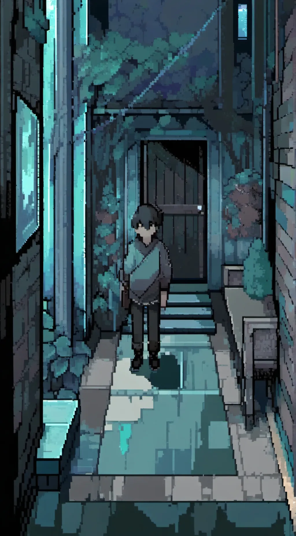 ai character: Mouthwashing background