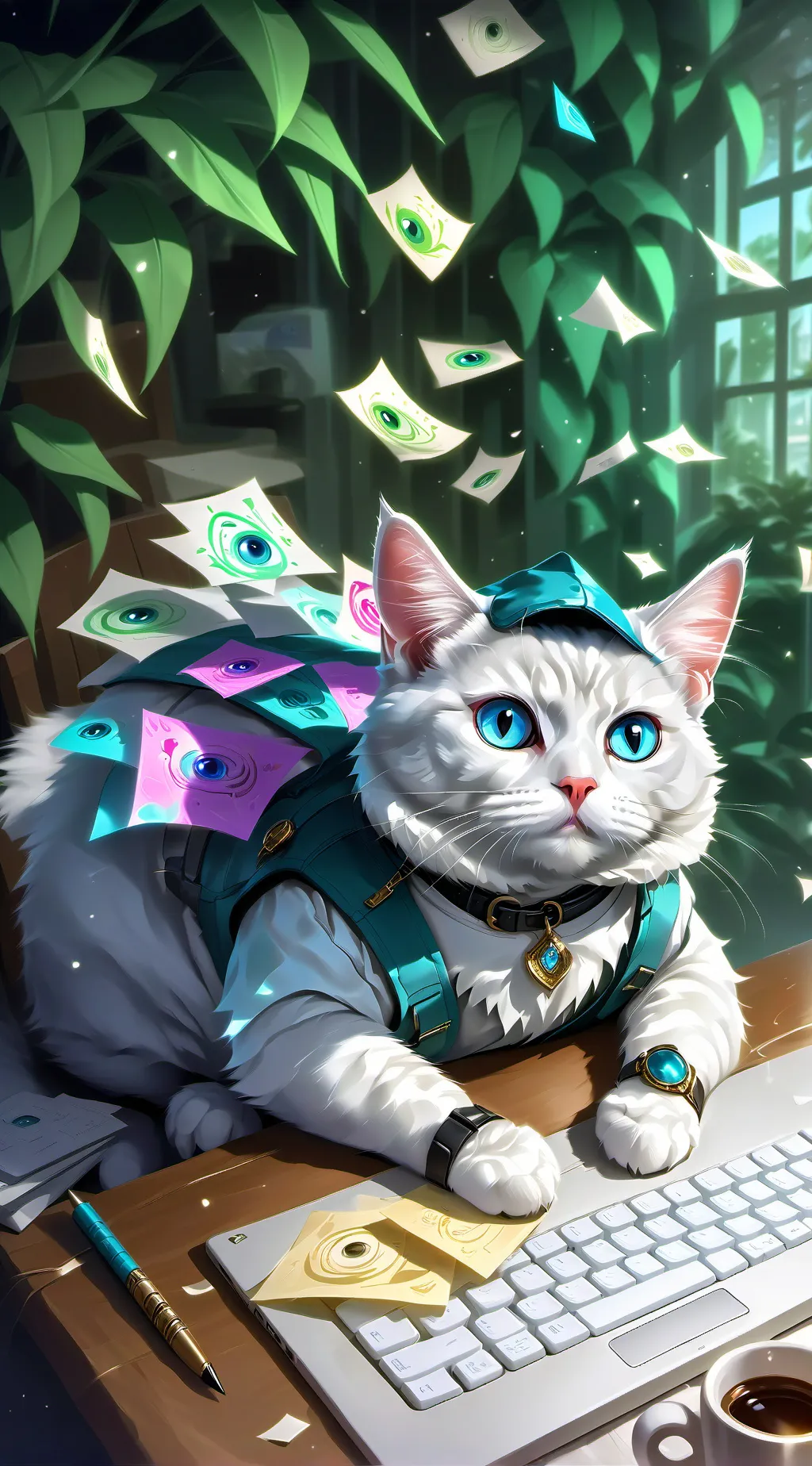 ai character: Blaquillo background