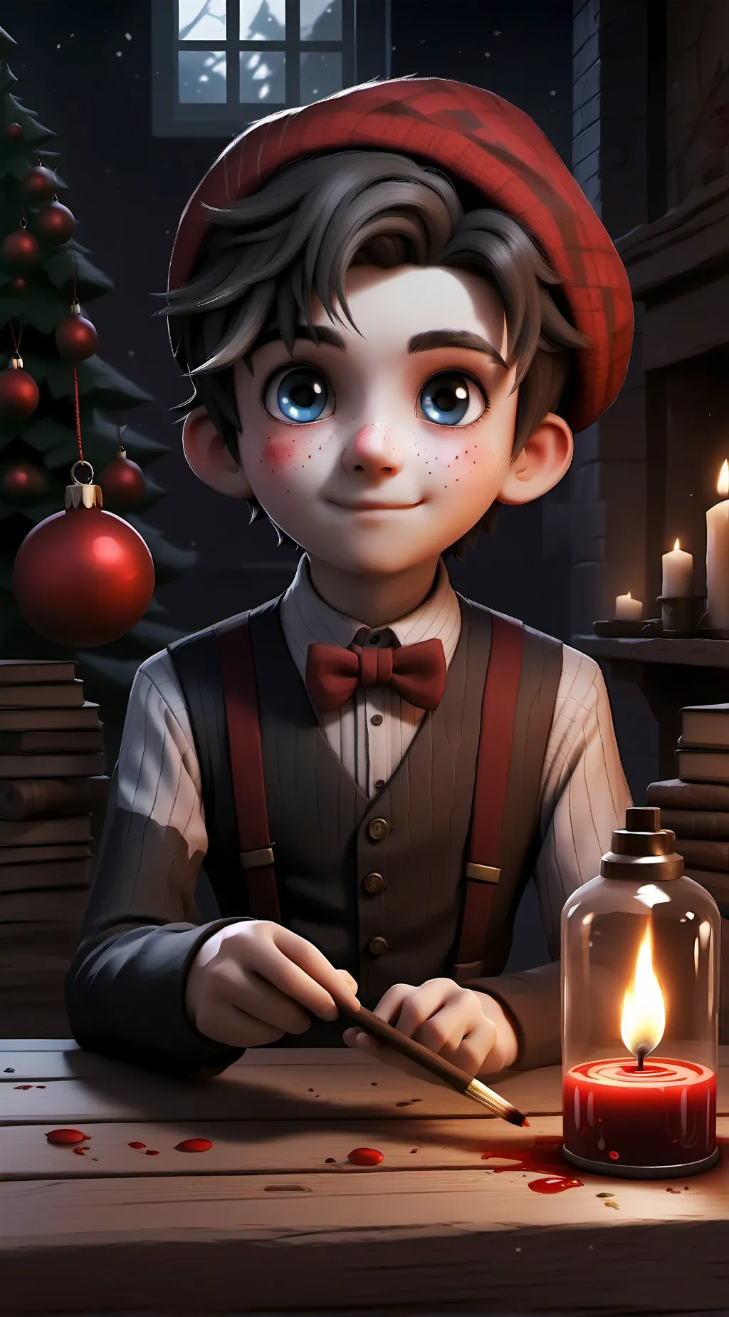 ai character: gasoline  background