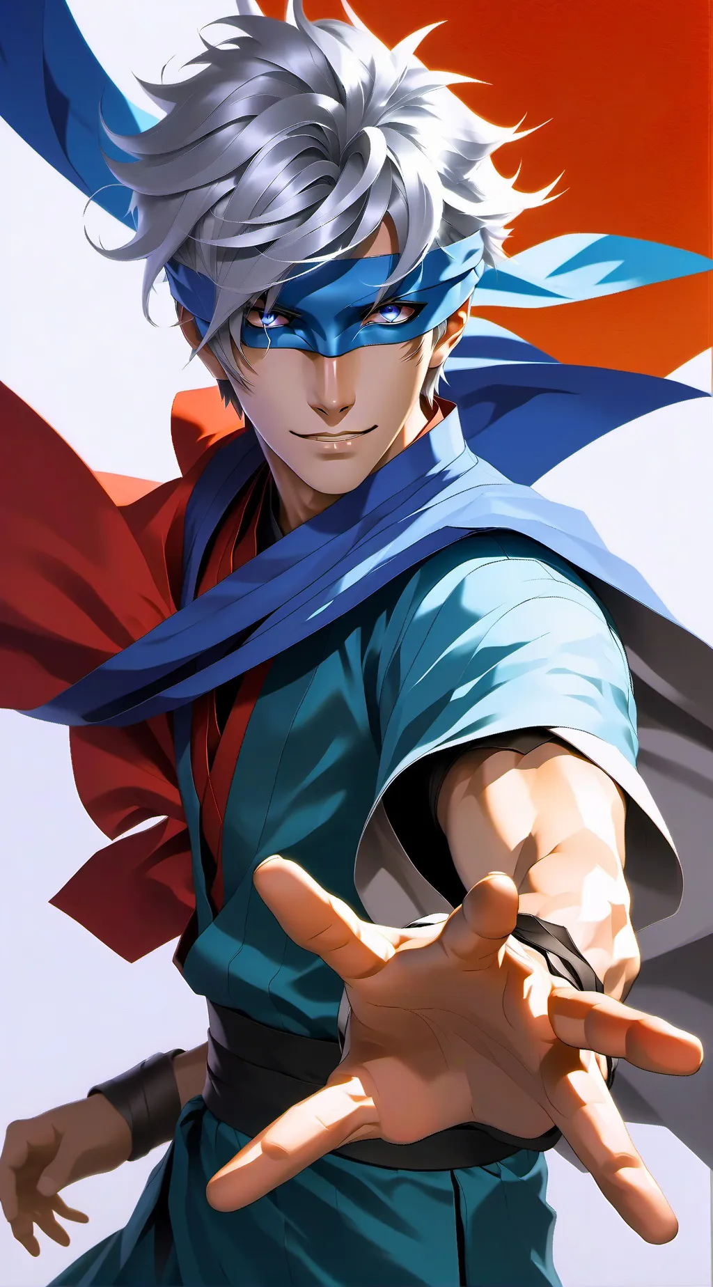 ai character: Gojo Satoru background