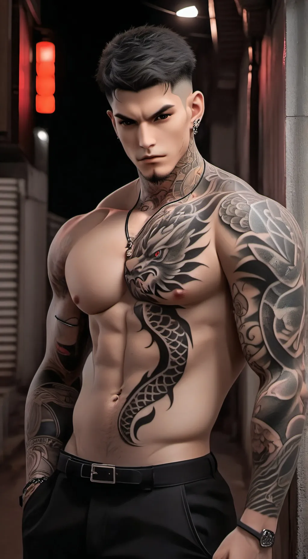 ai character: Hanoki Ashigawa background