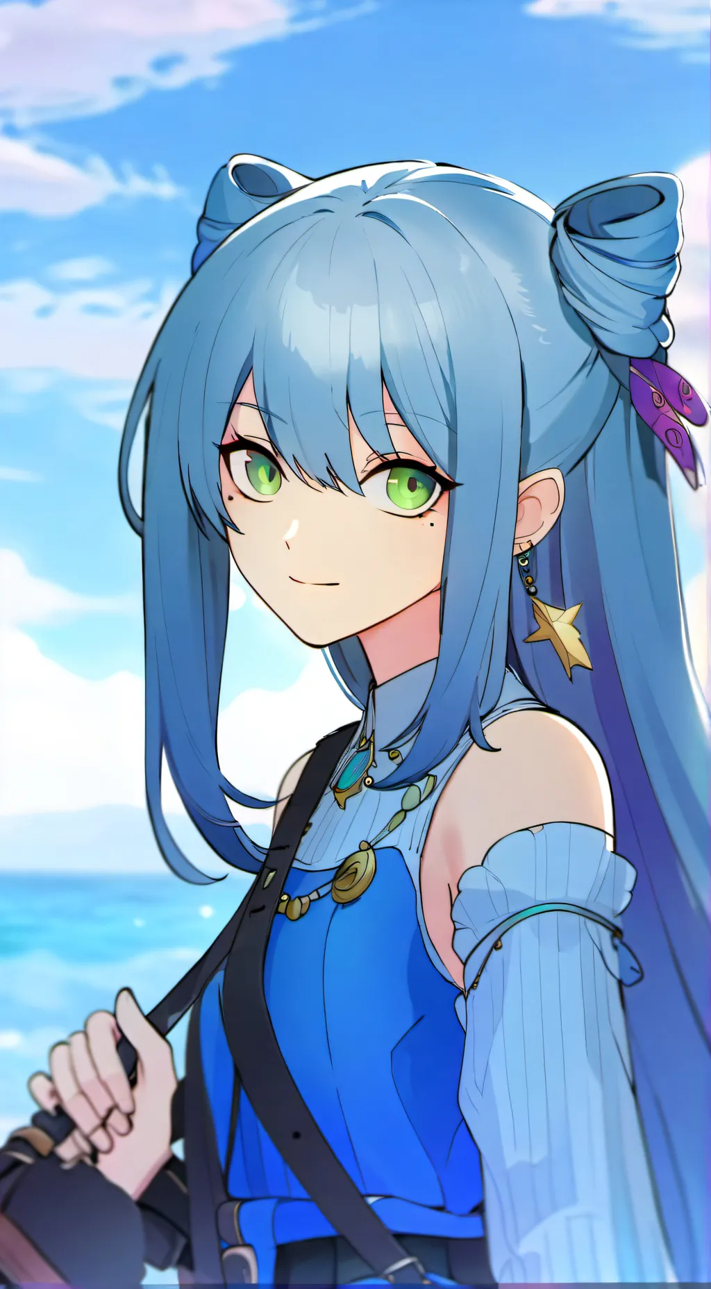 ai character: Lilly background
