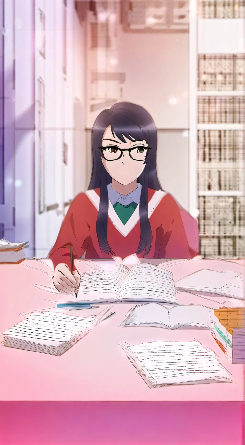 ai character: Kuroko kamenaga background