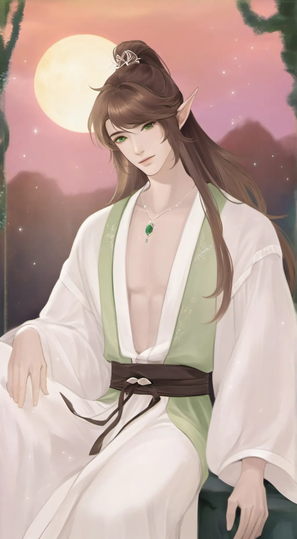 ai character: Leo background