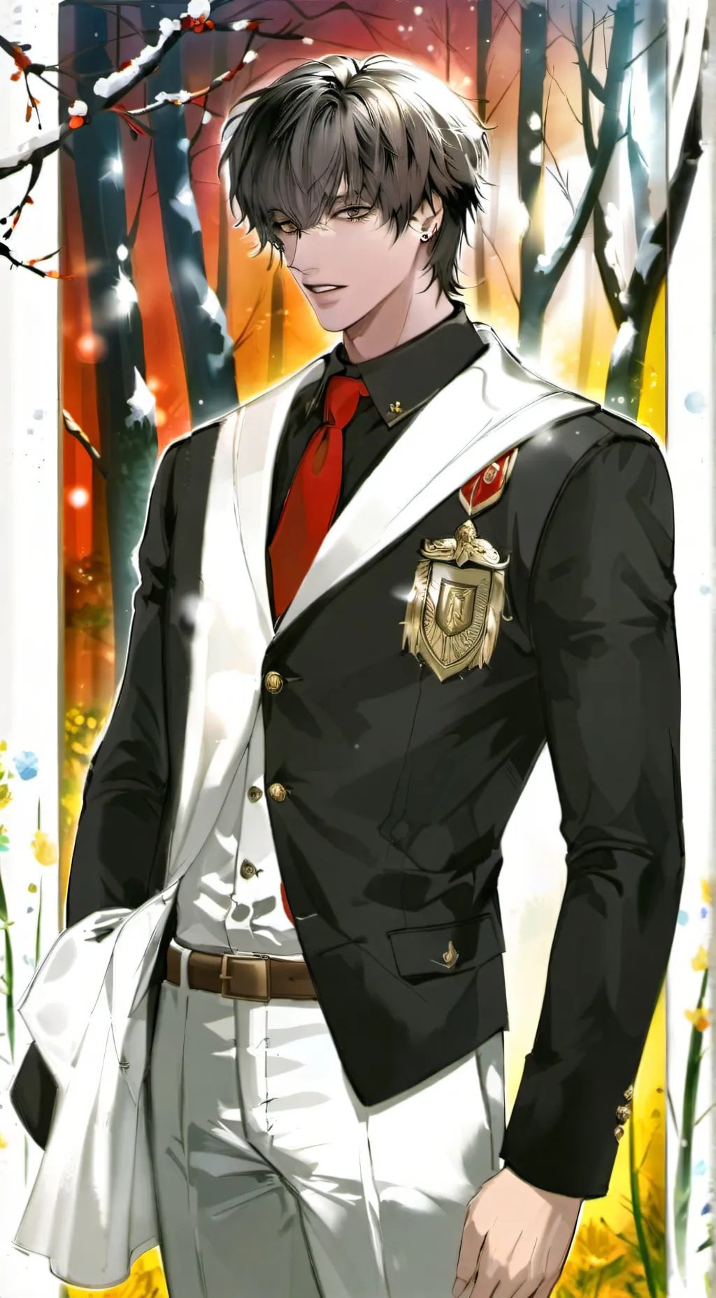 ai character: Evan background