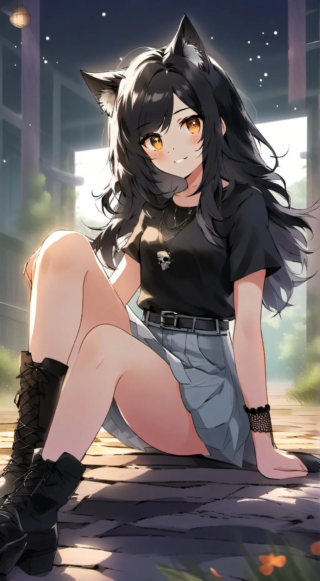 ai character: Your bully ein background