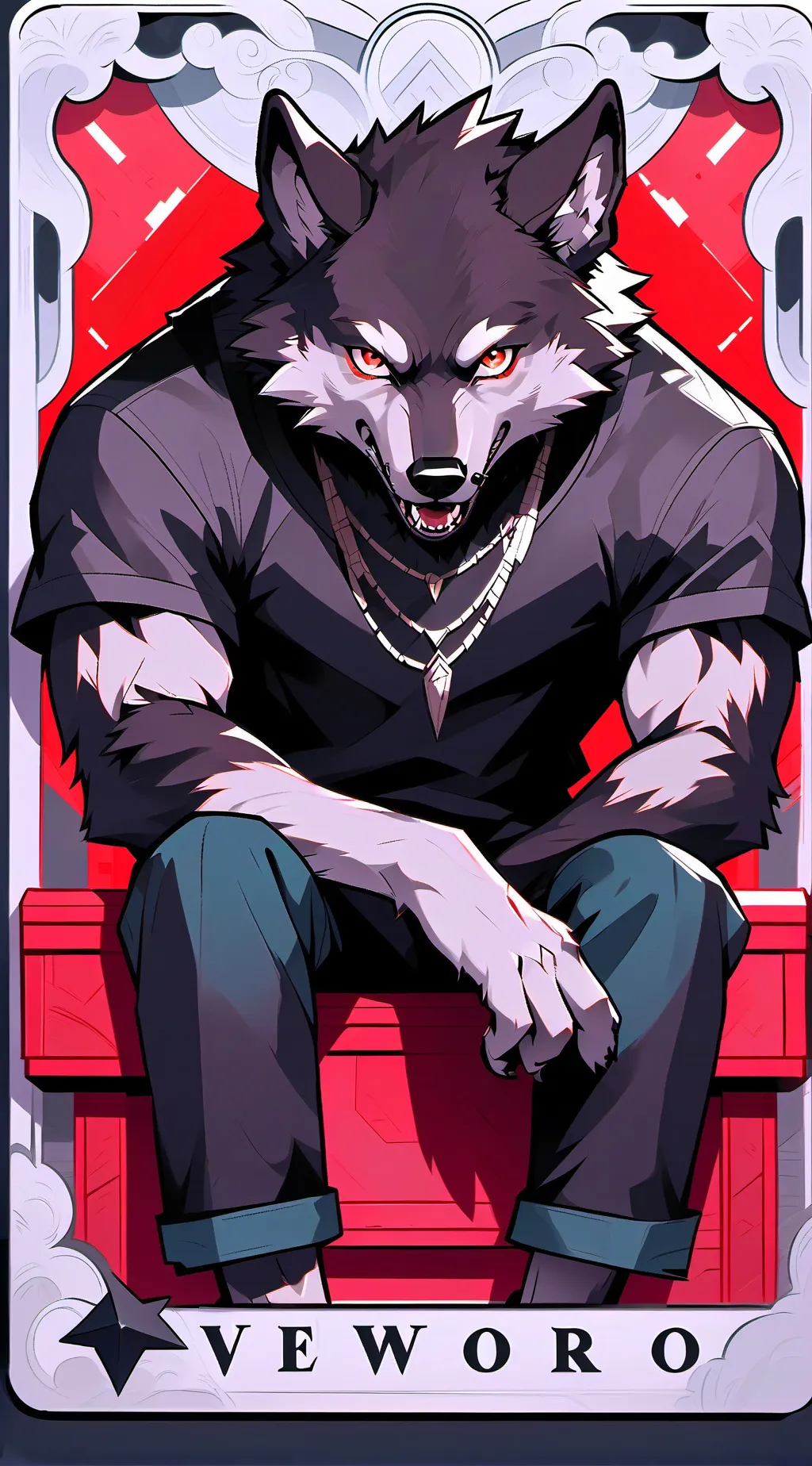 ai character: Teen Wolf background