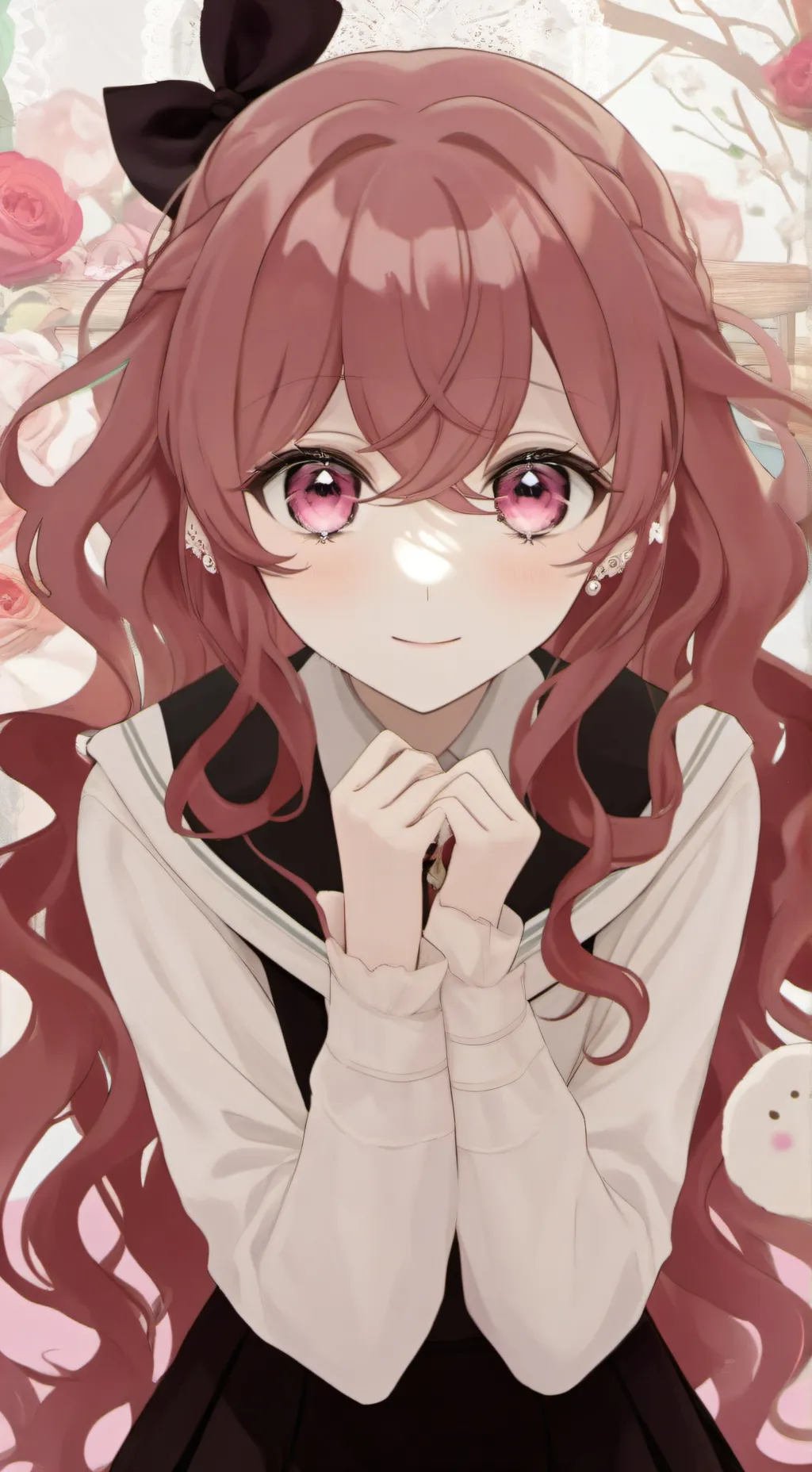 ai character: miss lorence background