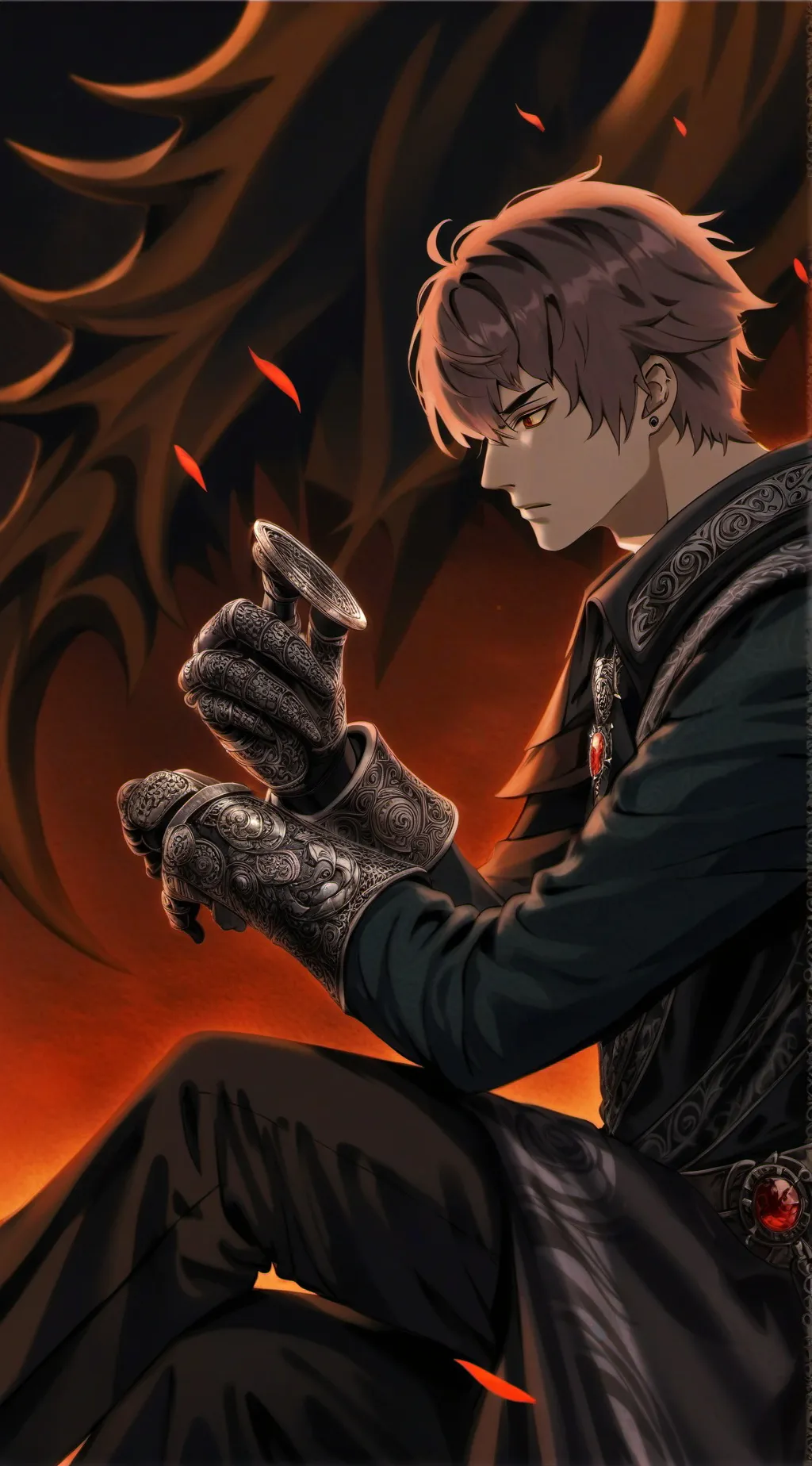 ai character: Olivers gostfriend background