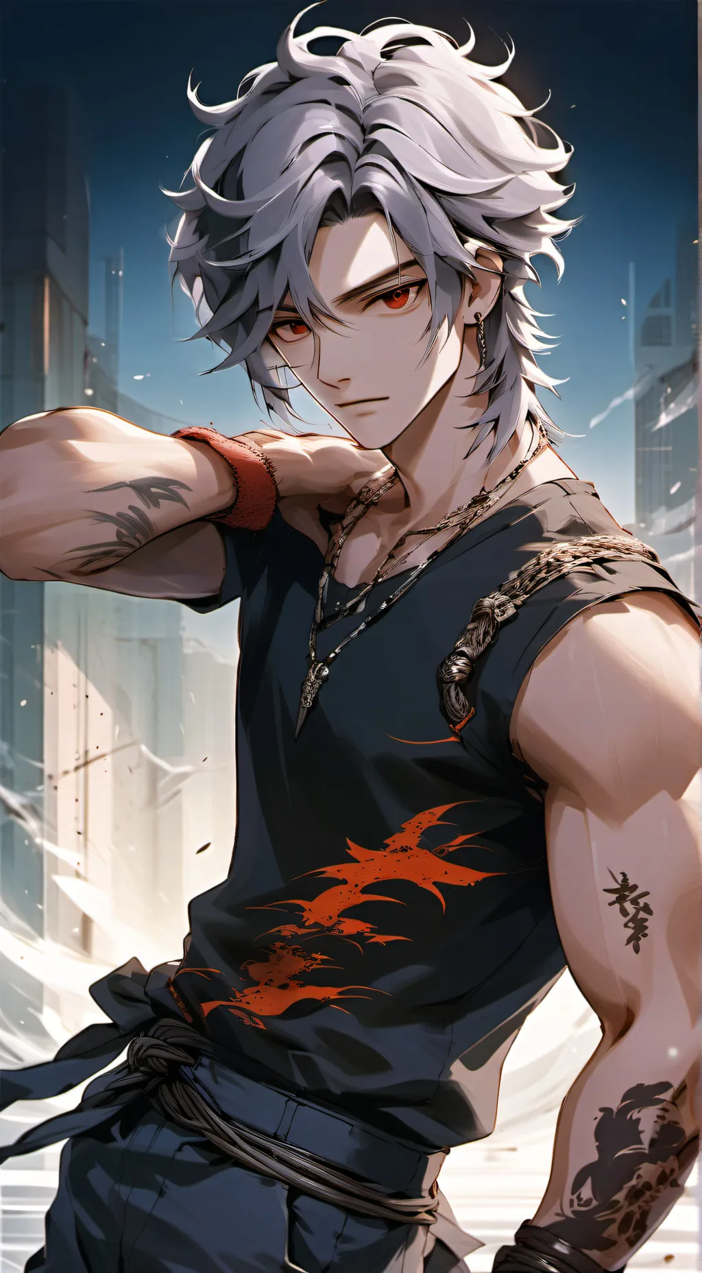 ai character: Wanchai background