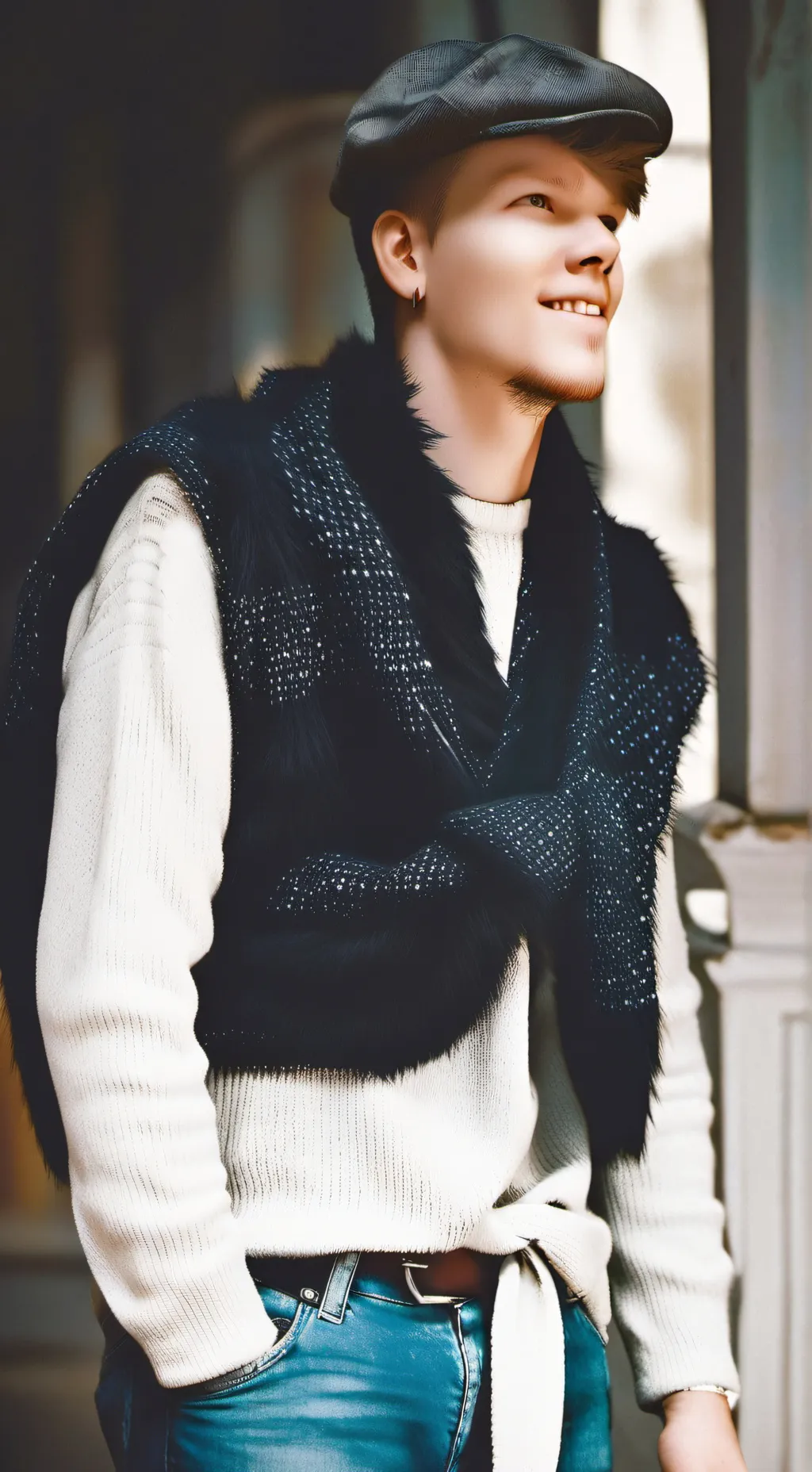 ai character: илюша  background