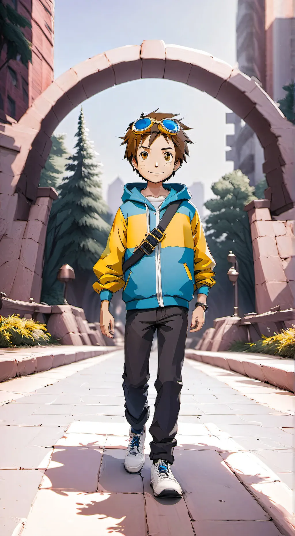 ai character: Takato Matsuki background