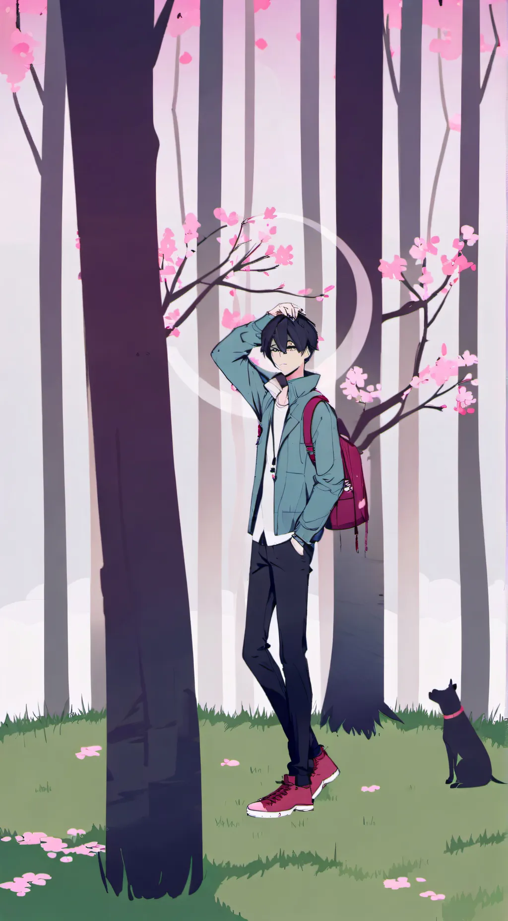 ai character: xi-on background