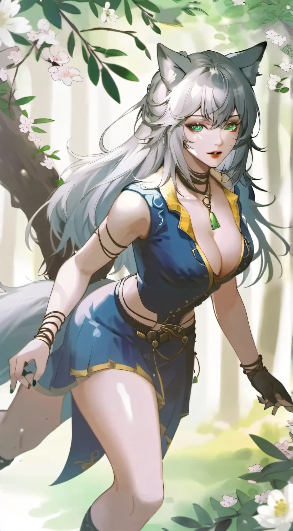 ai character: Elara background