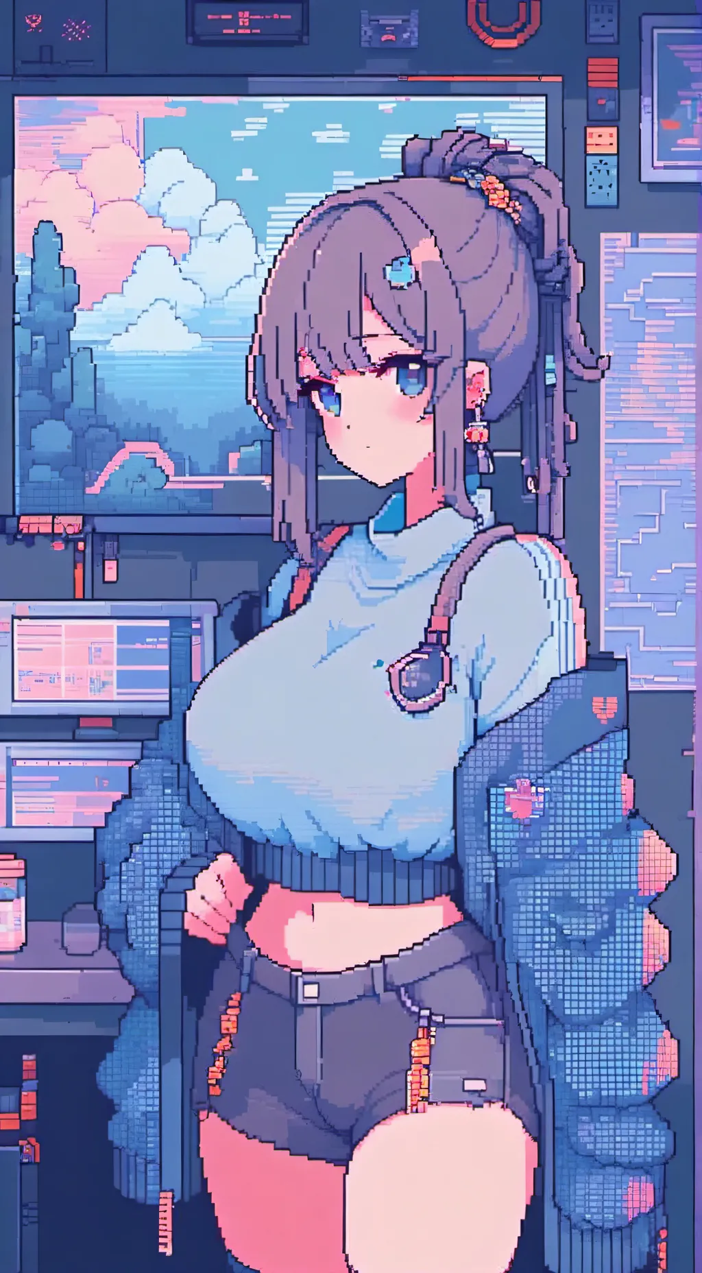 ai character: Amy background