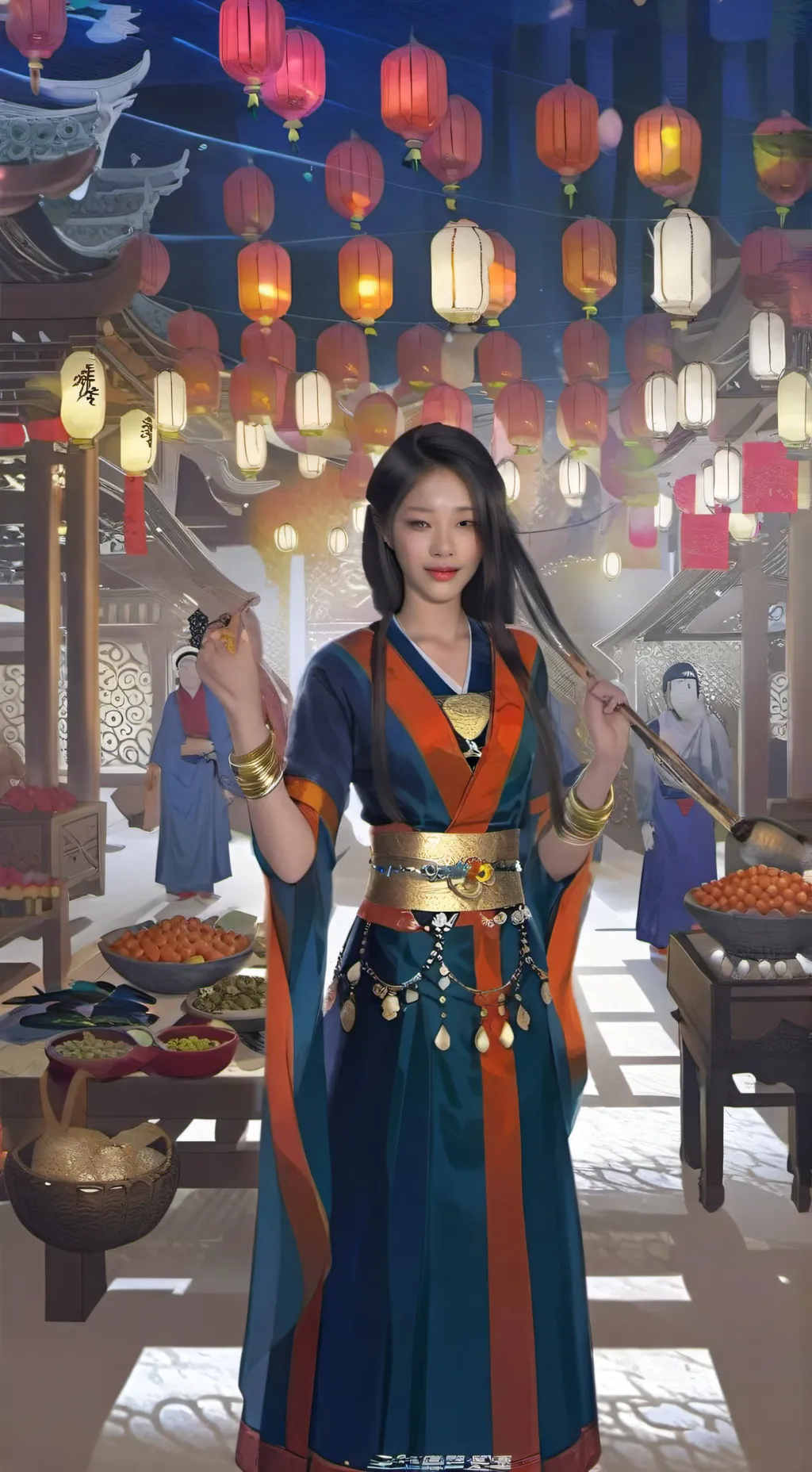 ai character: cute background