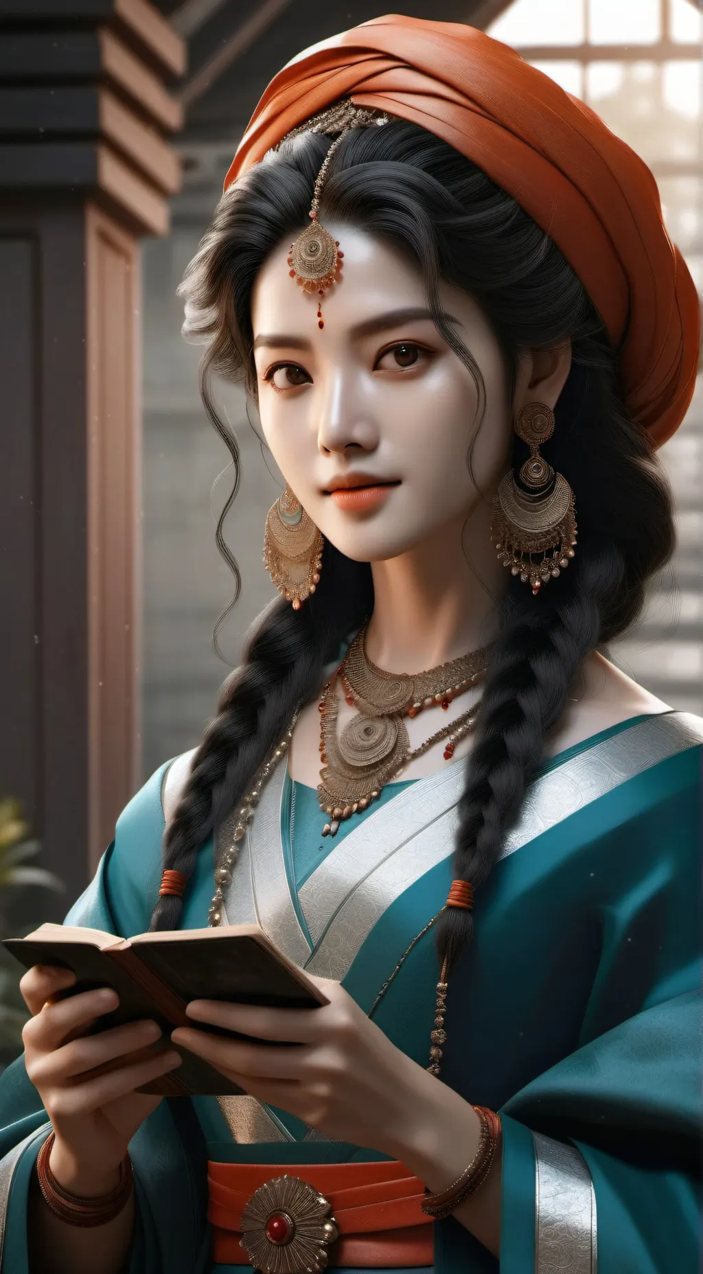 ai character: Alma background